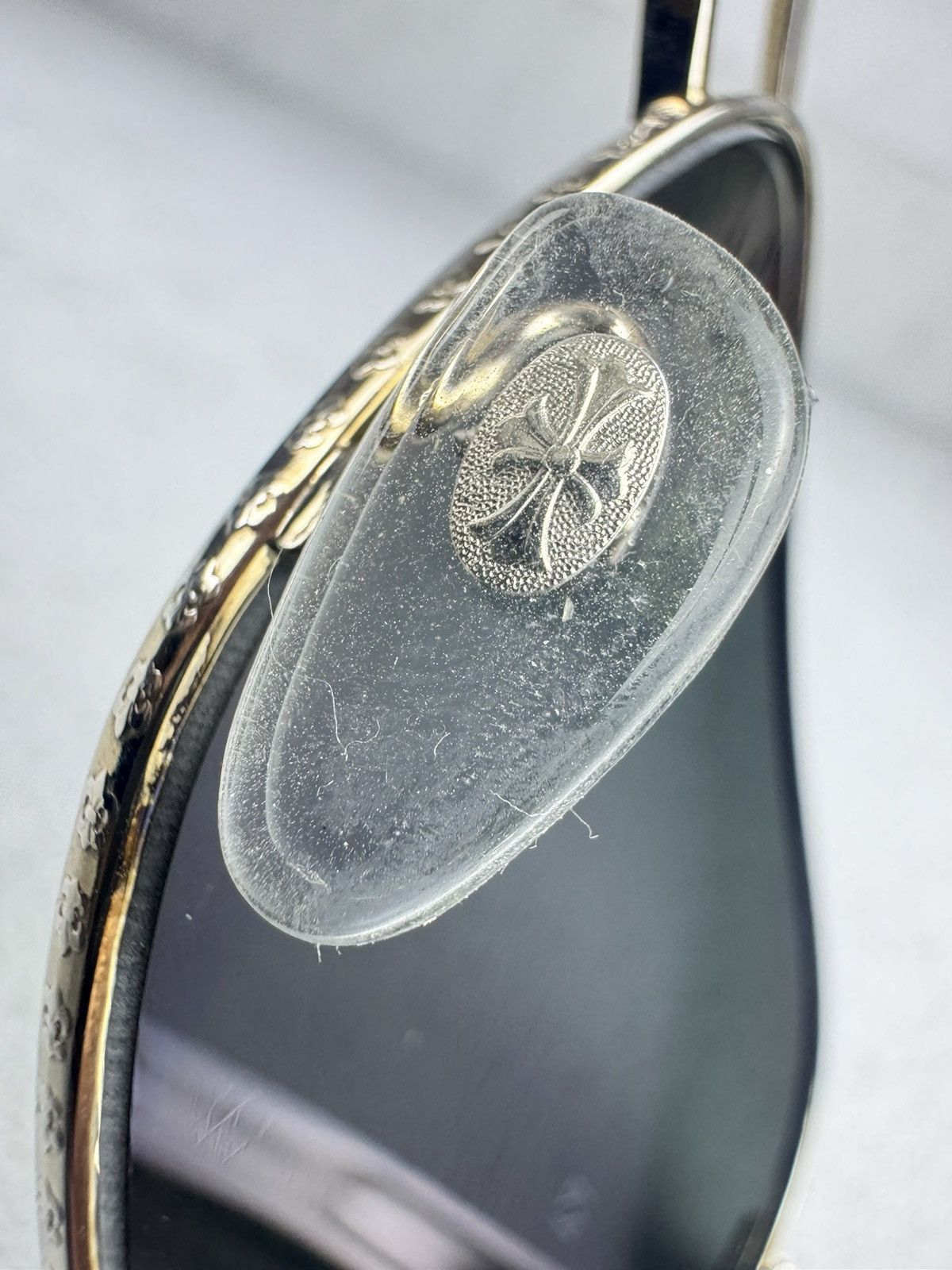 Chrome Hearts Rare Chrome Wood “Geand Beast” Aviator Sunglasses Size ONE SIZE - 10 Thumbnail