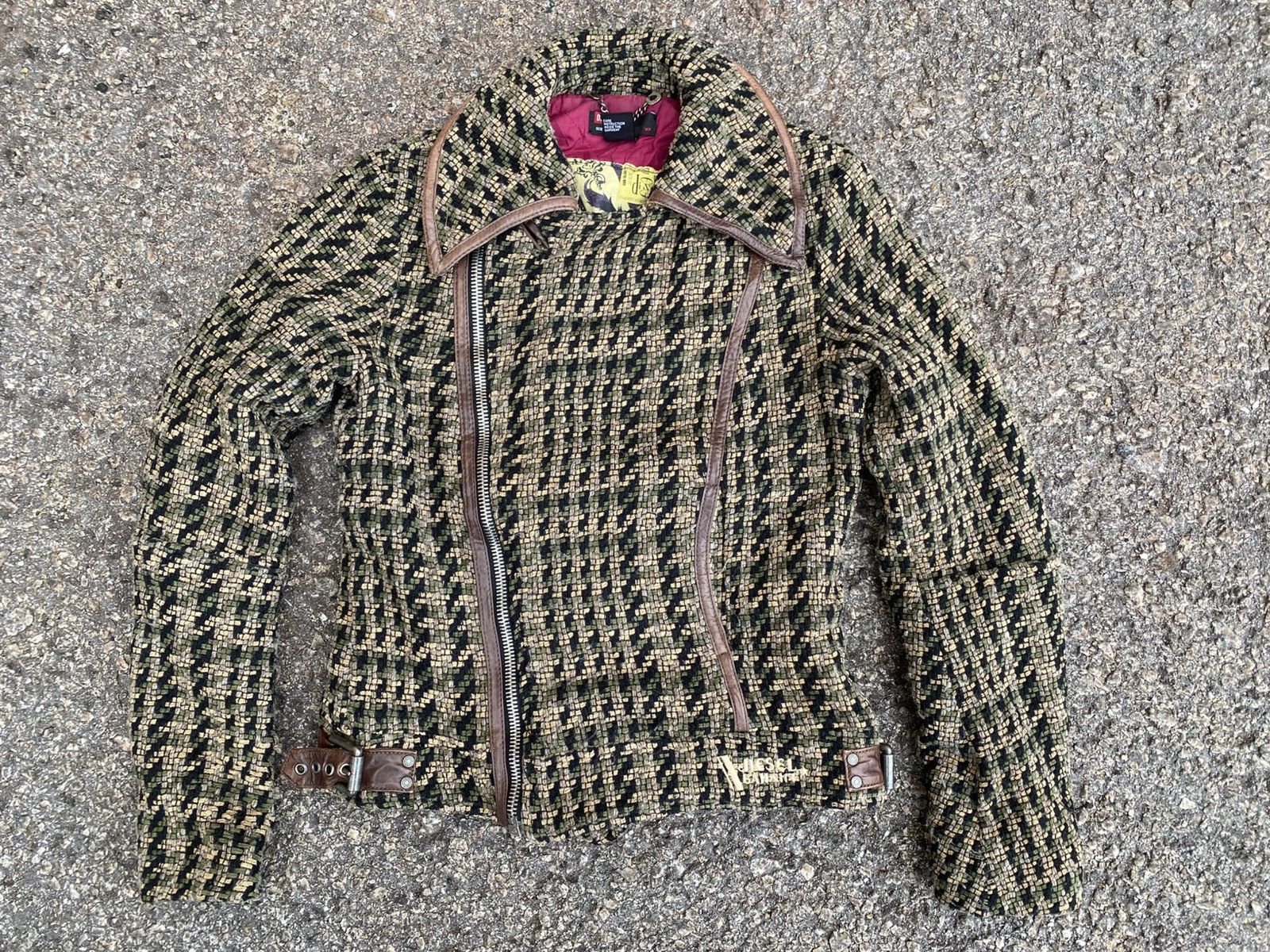 Diesel Diesel Vintage Double Collar Woman Jacket Size US S / EU 44-46 / 1 - 1 Thumbnail