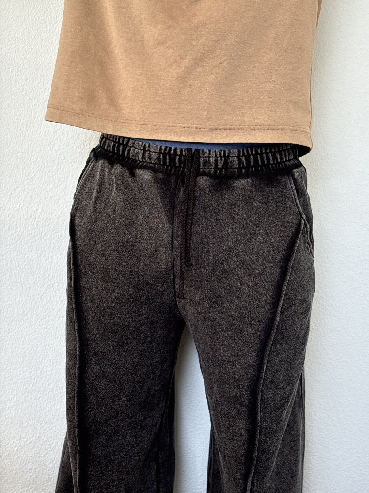 Japanese Brand Jeanasis Y2k Faded Washed Sweatpants LGB If Six Was Nine Size US 30 / EU 46 - 13 Thumbnail