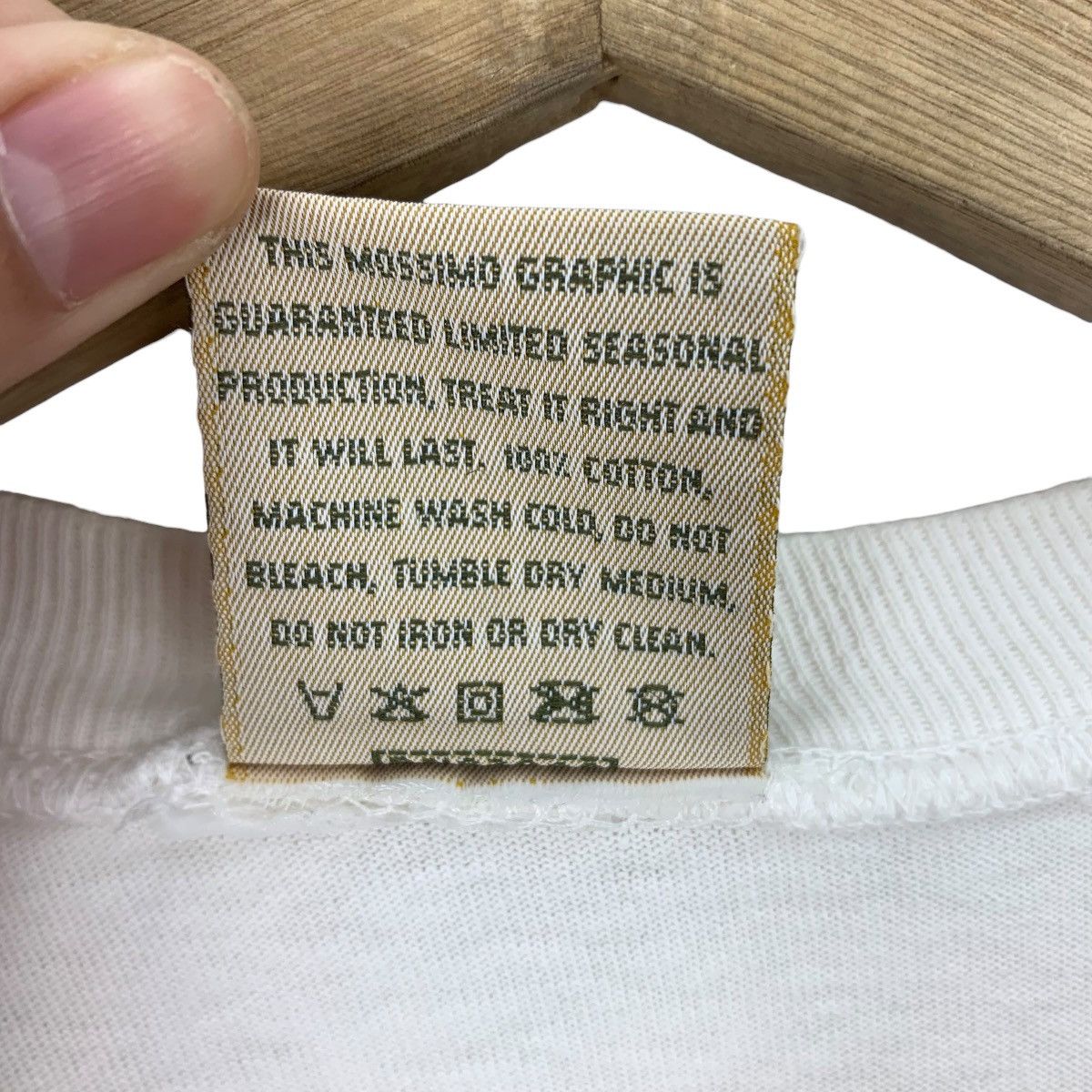 Mossimo × Vintage Vintage MOSSIMO glitch Spellout tee Size US S / EU 44-46 / 1 - 10 Thumbnail