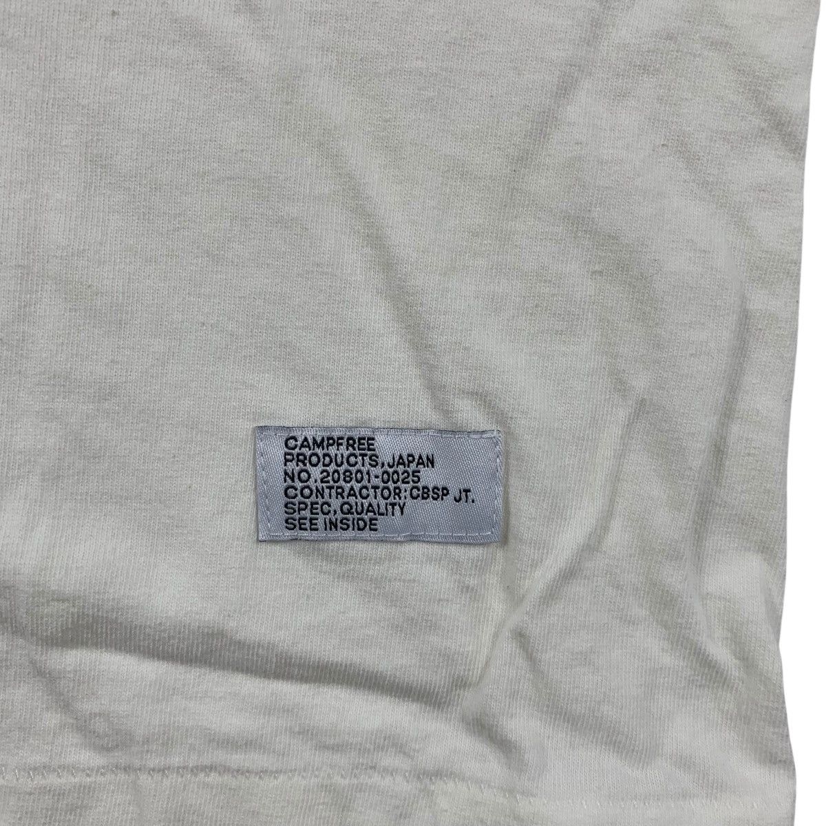 Vintage CAMPFREE JAPAN CBST JT Minimalist Design Ringer Tee Shirt Size US M / EU 48-50 / 2 - 6 Thumbnail