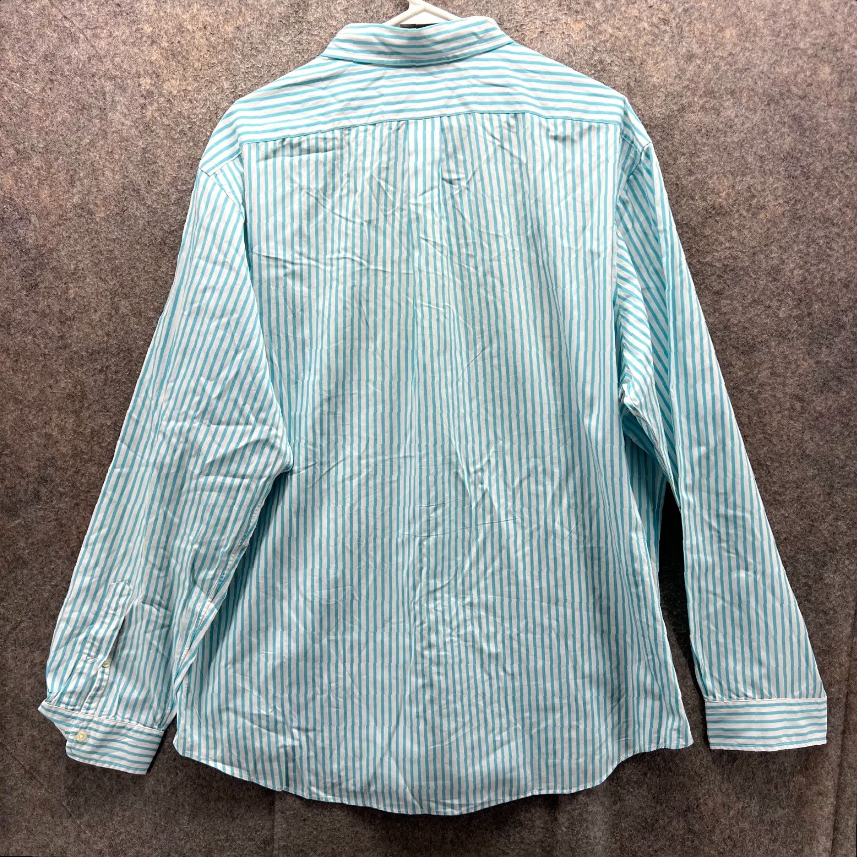 Polo Ralph Lauren VINTAGE Polo Ralph Lauren Shirt Mens XXL Blue Stripes Button-Down Oxford Size US XXL / EU 58 / 5 - 2 Thumbnail
