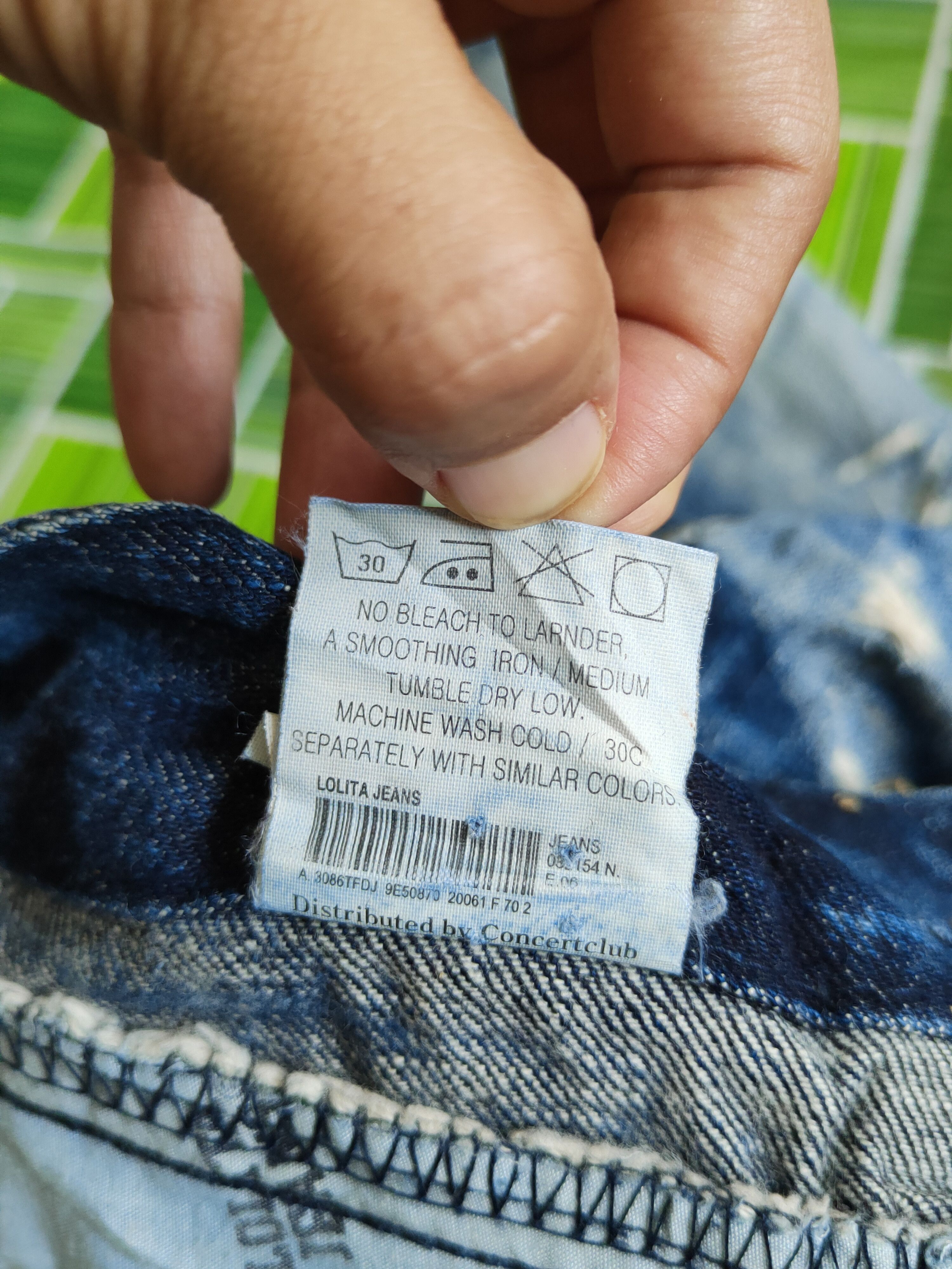 If Six Was Nine DL Lolita Distressed faded ripped Bootcut jeans Denim #S1539 Size 28" / US 6 / IT 42 - 12 Thumbnail