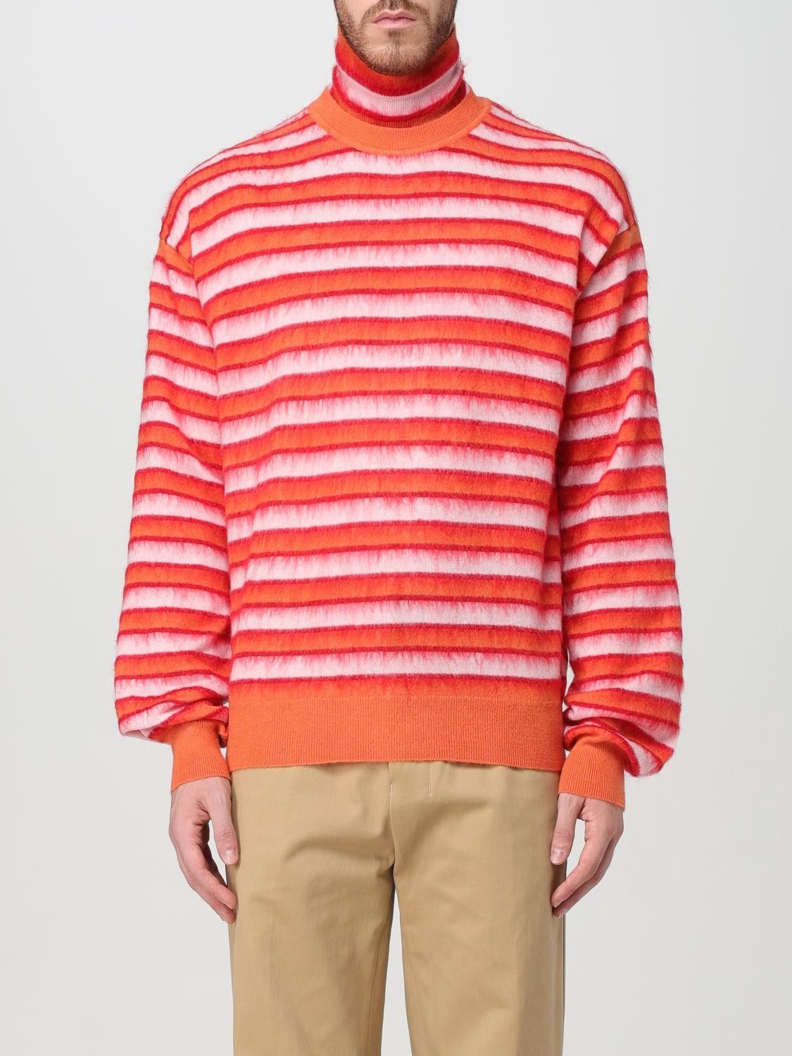 Marni o1w1db11125 Sweater in Orange Size US L / EU 52-54 / 3 - 1 Thumbnail