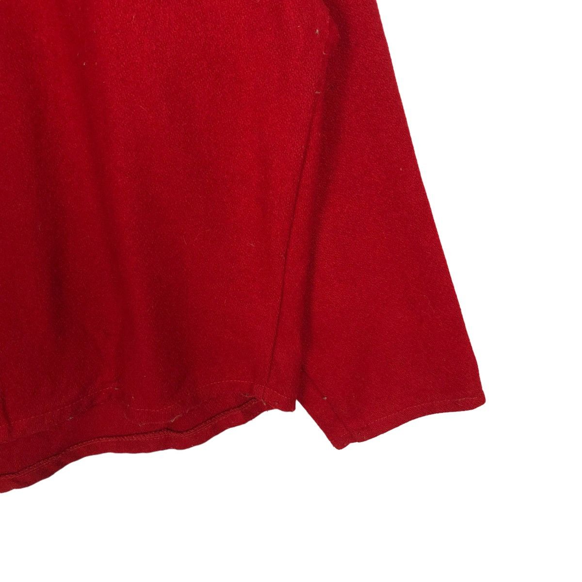 Japanese Brand VINTAGE WOOL HOODIE ANORAK MELTON MADE IN USA Size US L / EU 52-54 / 3 - 4 Thumbnail