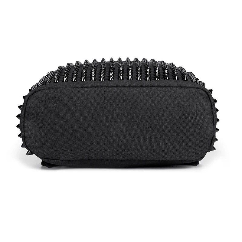 Japanese Brand × Vintage Backpacks Rivet Black Soft Washed Size ONE SIZE - 5 Thumbnail