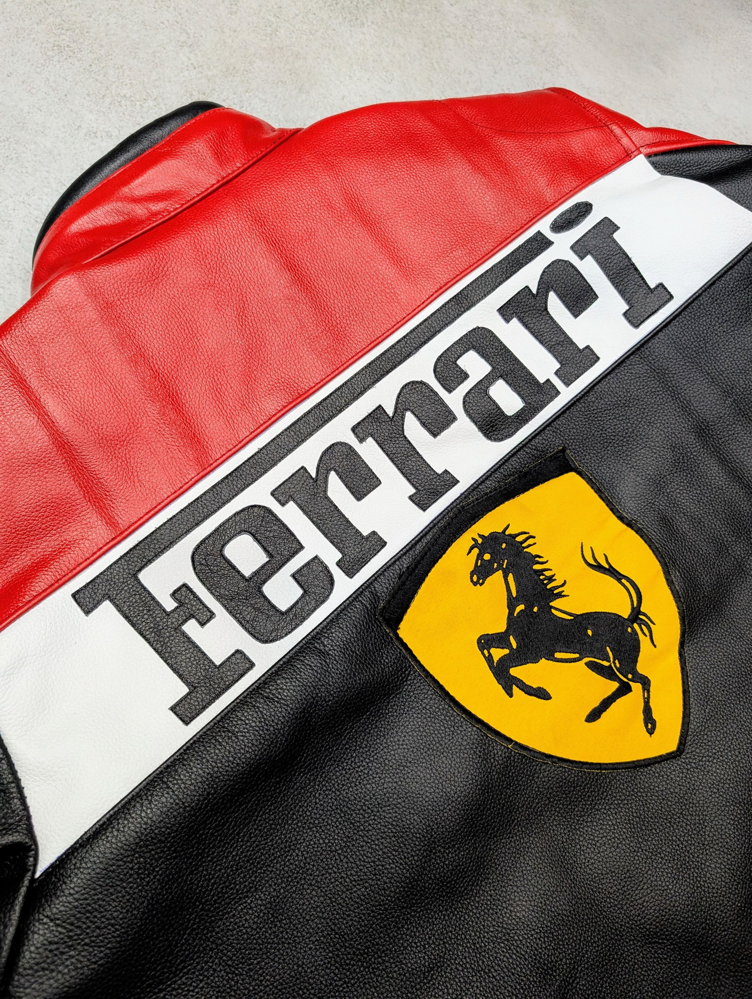 Ferrari × Vintage 💥 Ferrari Racing Leather Jacket VIntage