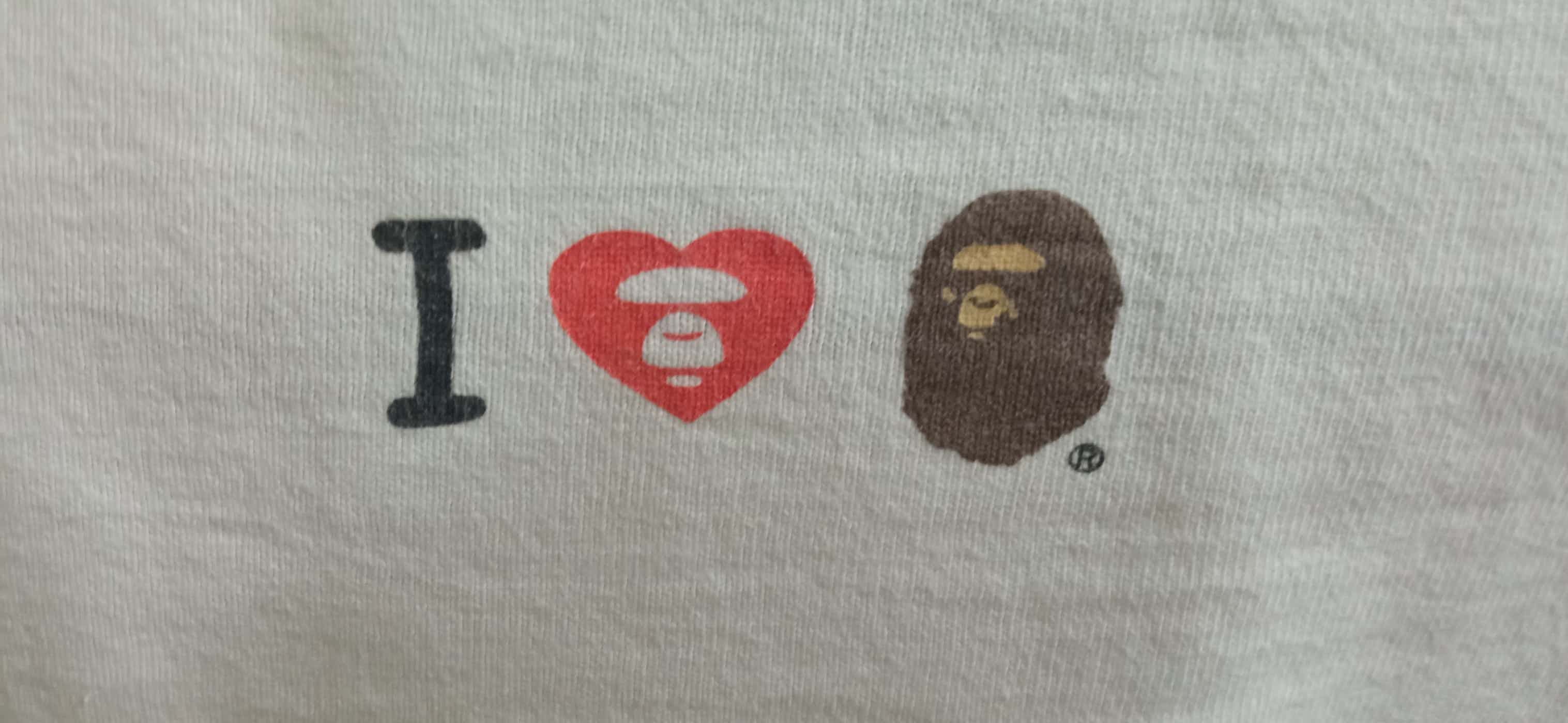 Bape Vintage Bathing Ape Valentine Days Tee Size US M / EU 48-50 / 2 - 6 Thumbnail