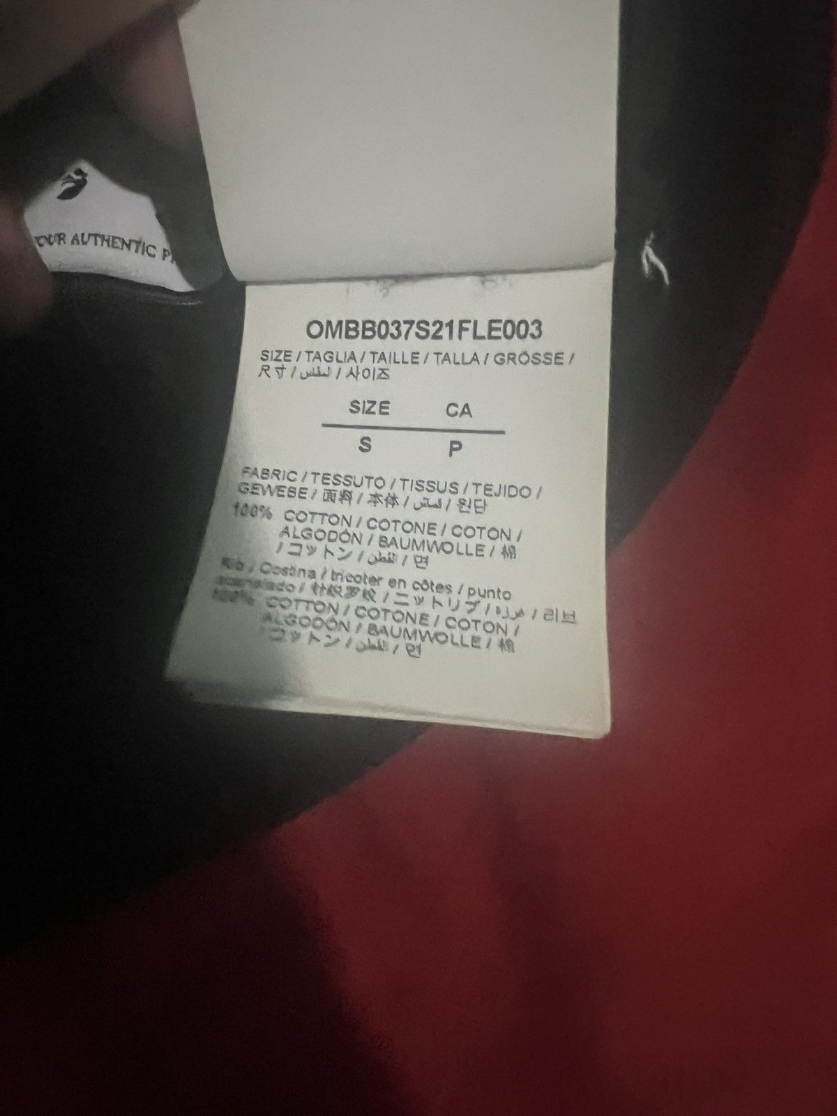 Off-White Off-White Caravaggio Hoodie Size US S / EU 44-46 / 1 - 4 Thumbnail