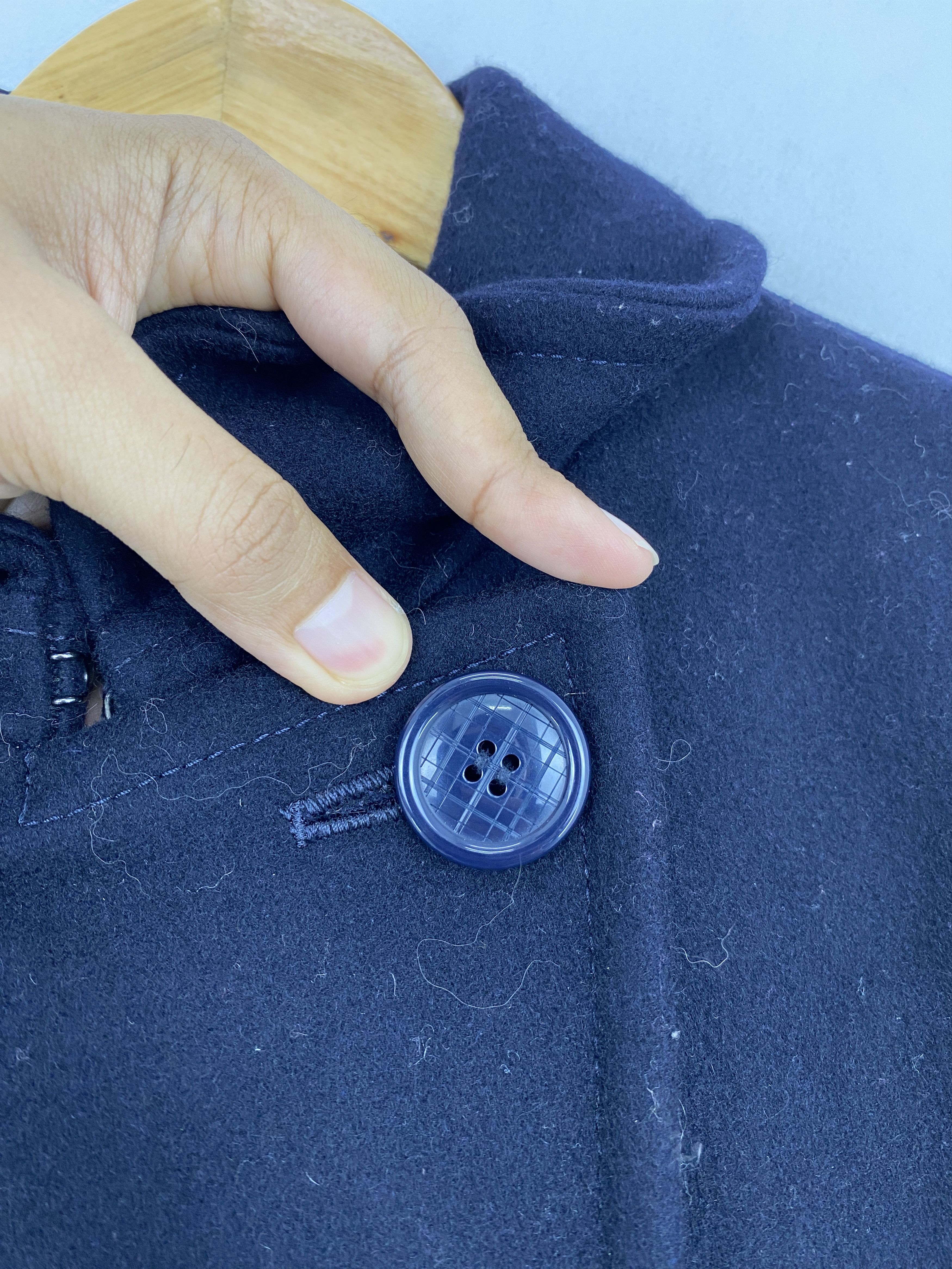 If Six Was Nine Vintage New Yorker Peacoat Double Breasted Jacket JA0069 Size US S / EU 44-46 / 1 - 10 Thumbnail