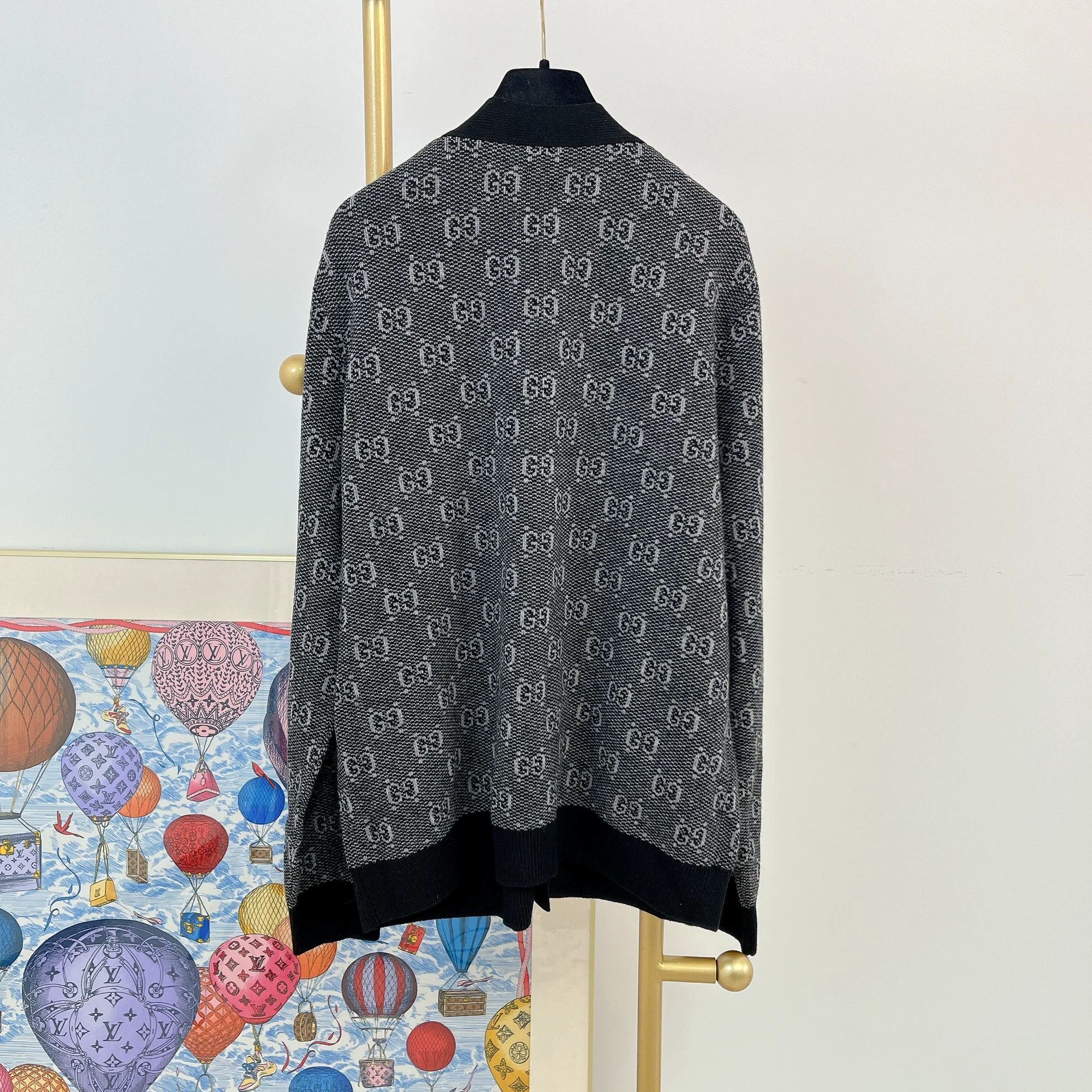 Gucci Gucci Wool Double G Knit Cardigan Large Size US L / EU 52-54 / 3 - 2 Thumbnail