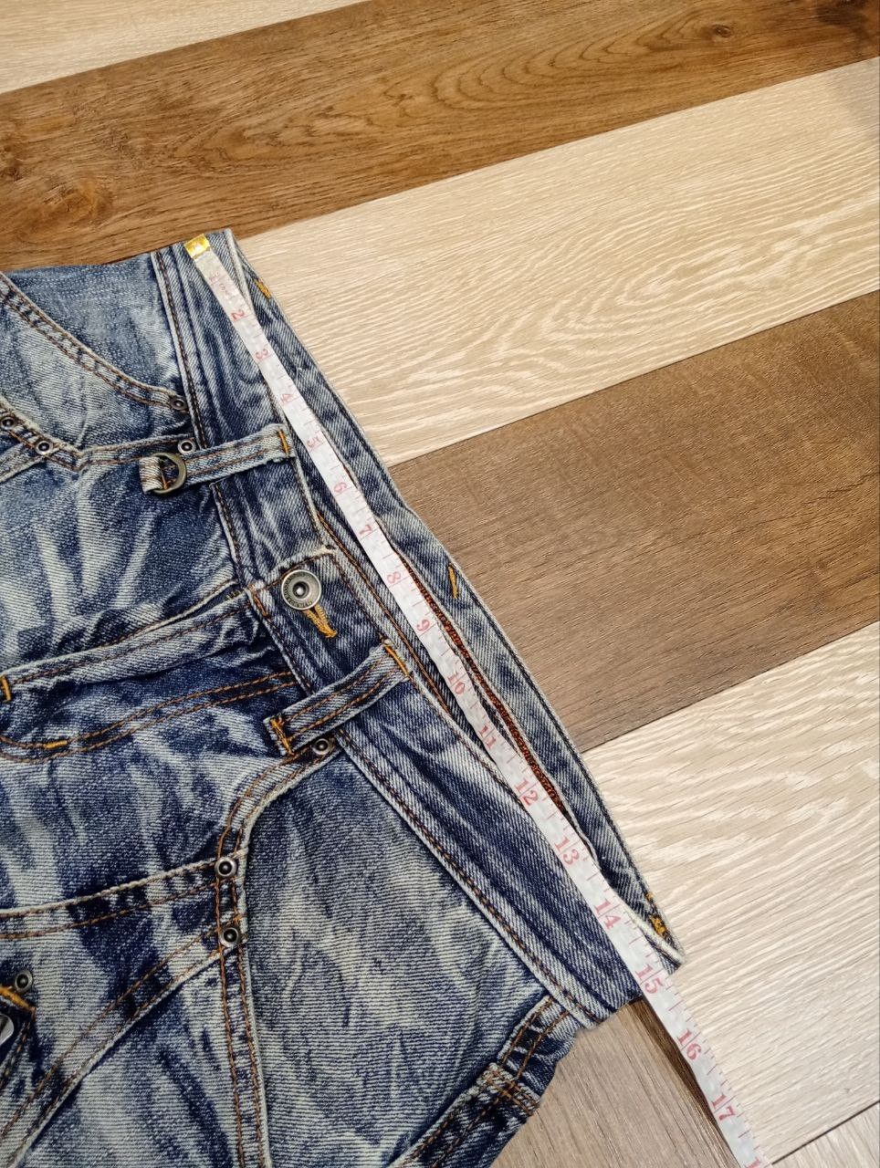 Nicole Club JAPANESE NICOLE CLUB FOR MEN BLUE DENIM FLARED PANTS Size US 30 / EU 46 - 13 Thumbnail