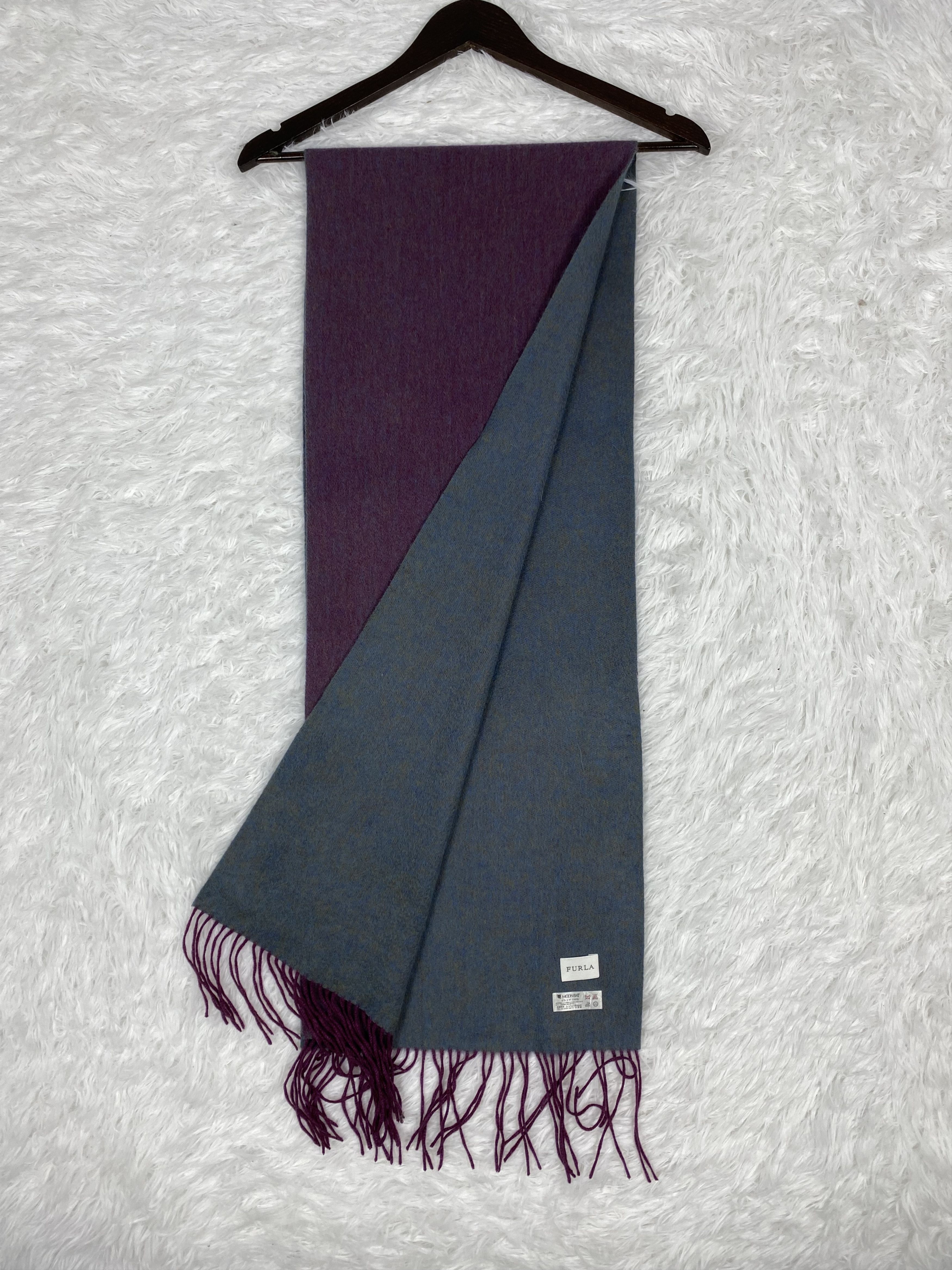 Furla Vintage Furla Scarf / Muffler Neckwear PM0093 Size ONE SIZE - 7 Thumbnail