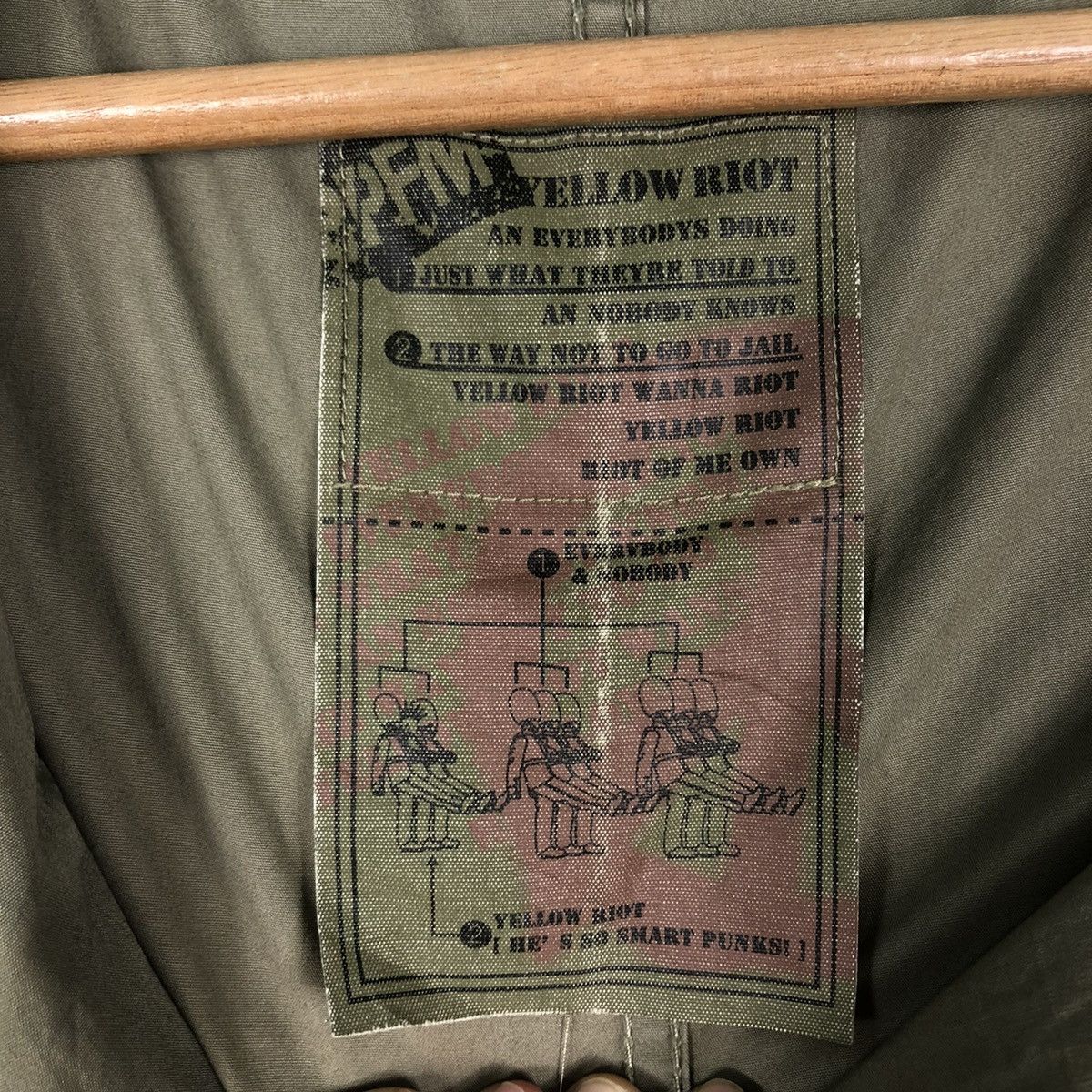 PPFM 🔥CROPPED BONDAGE PARACHUTE BIKER JACKET PPFM JAPAN Size US L / EU 52-54 / 3 - 25 Thumbnail