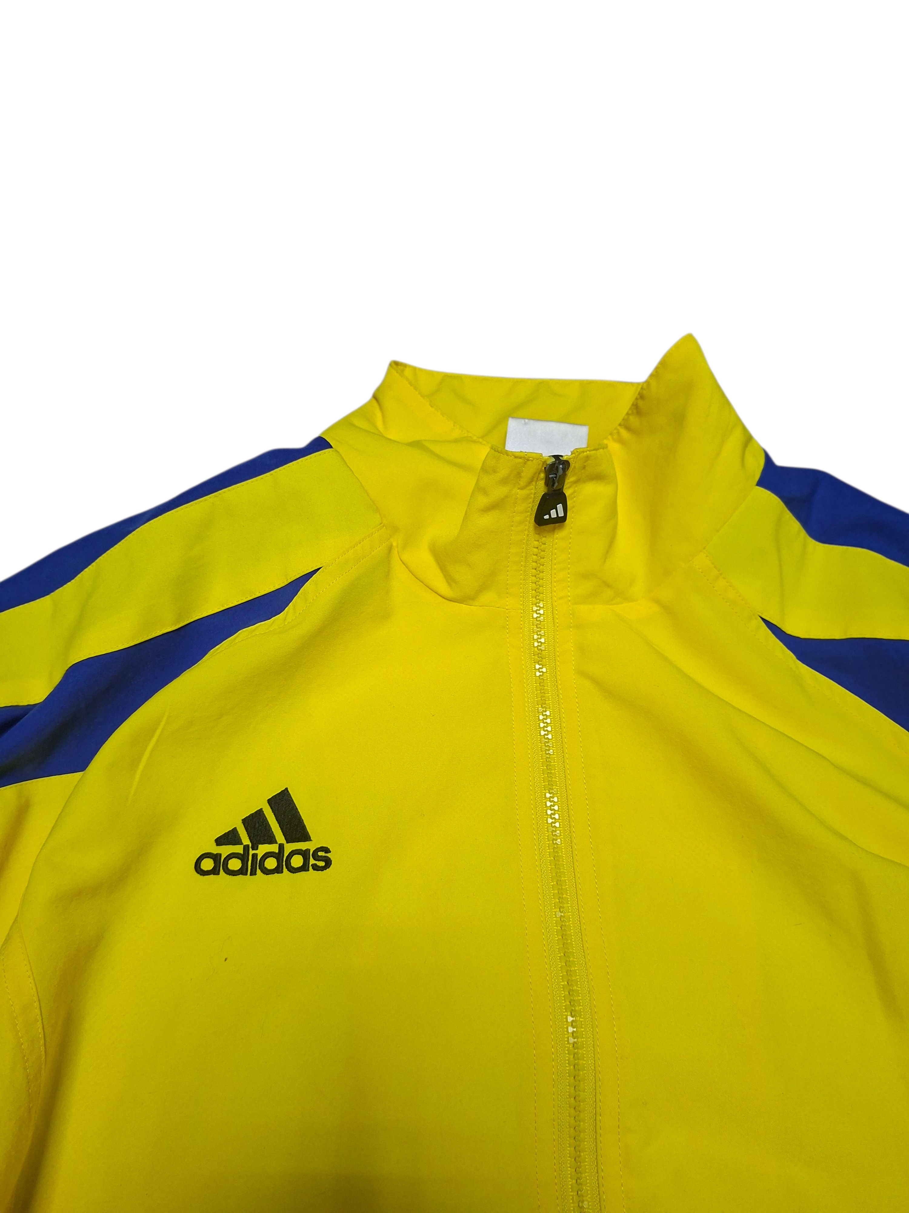 Adidas ADIDAS VINTAGE 90S NYLON UKRAINE SWEDEN TRACK JACKET Size US L / EU 52-54 / 3 - 2 Thumbnail