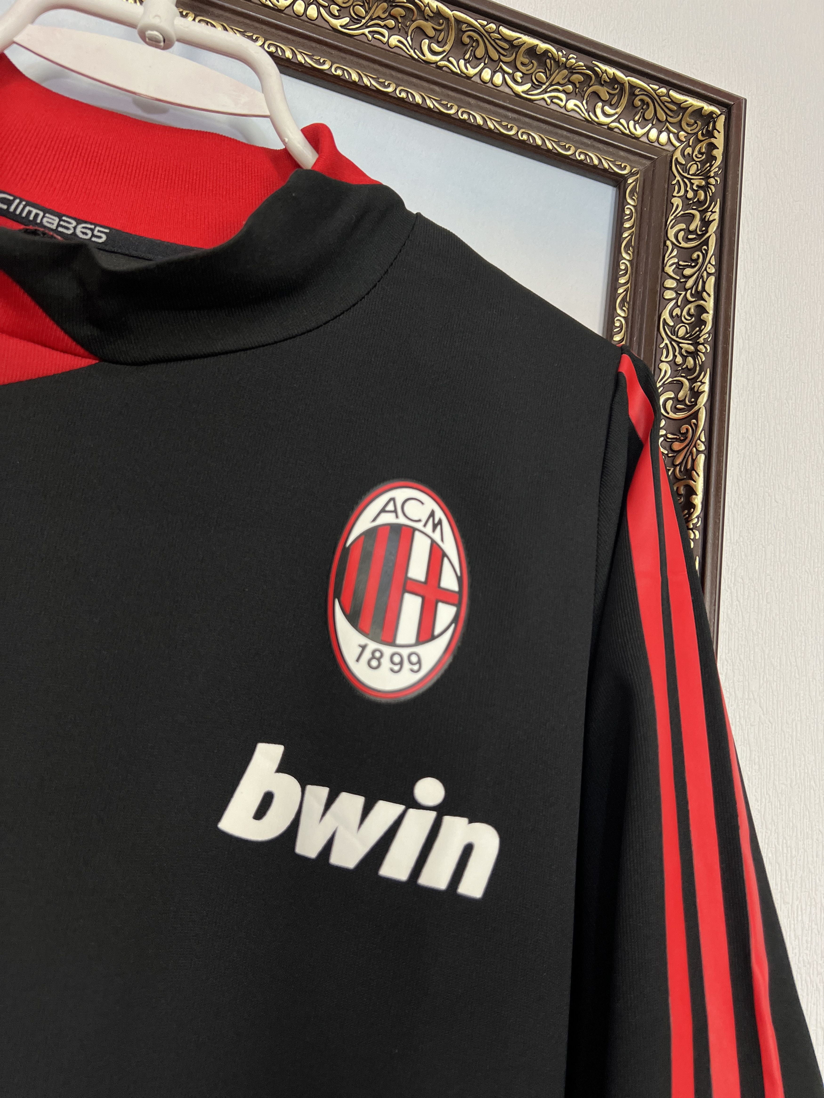 Adidas Vintage Adidas Milan Football Train Sweatshirt Soccer Size US L / EU 52-54 / 3 - 3 Thumbnail