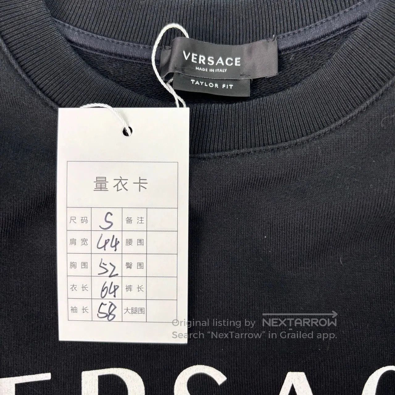 Versace versace black medusa logo crewneck sweatshirt. Size US S / EU 44-46 / 1 - 5 Thumbnail