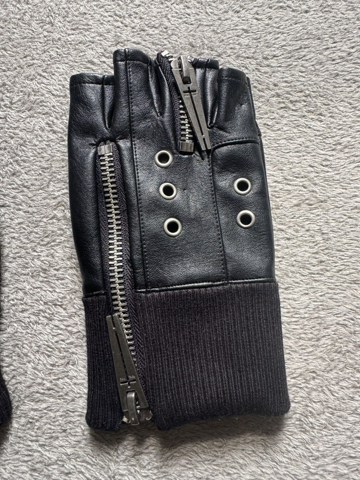 Other Rebel Wave | 25SS"Wor"Double Zip Structure Layered Gloves Size ONE SIZE - 3 Thumbnail