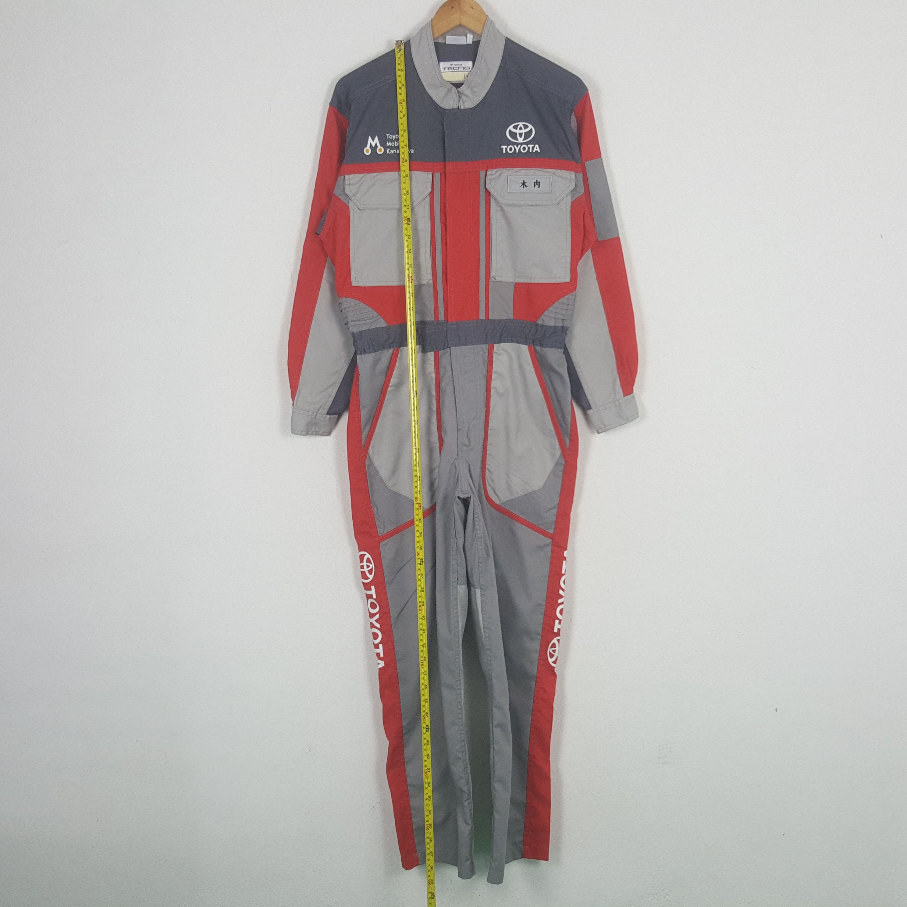 Japanese Brand Vintage Toyota Racing Team Work Coverall Jacket C300N13 Size US S / EU 44-46 / 1 - 7 Thumbnail