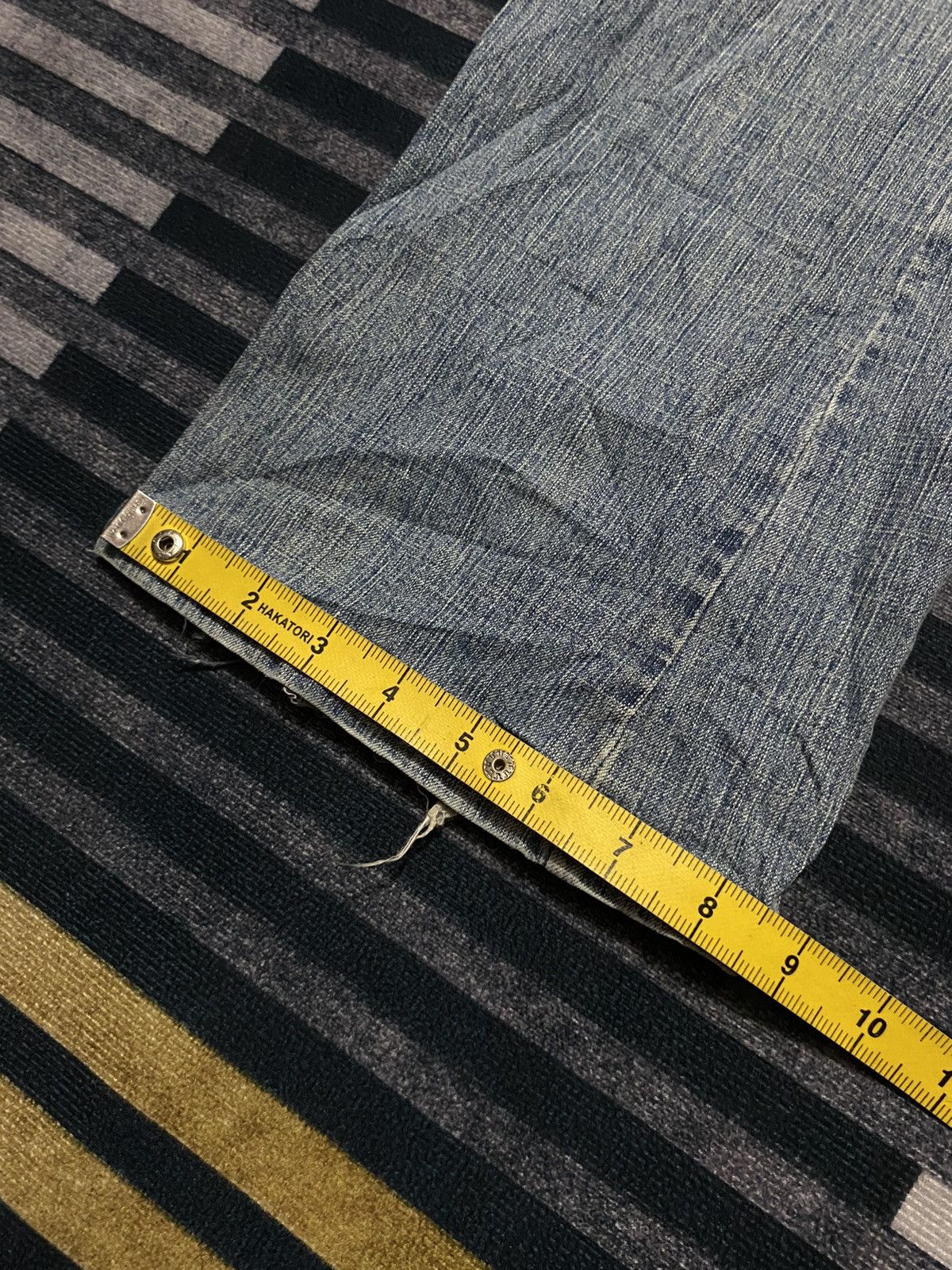 Japanese Brand ARMY OF NO FLARE BOOT CUT DENIM PANTS Size US 27 - 14 Thumbnail