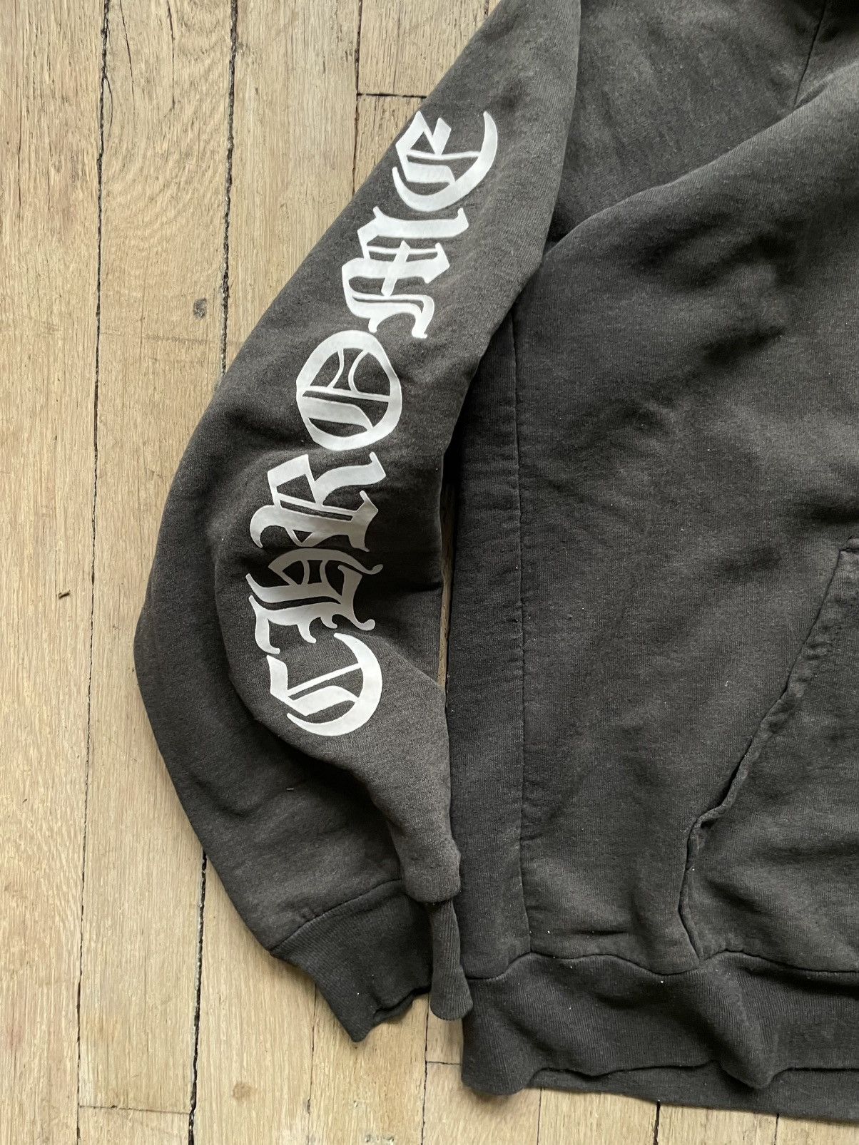 Chrome Hearts Vintage chrome hearts thermal horse shoe hoodie 90s Size US M / EU 48-50 / 2 - 3 Thumbnail