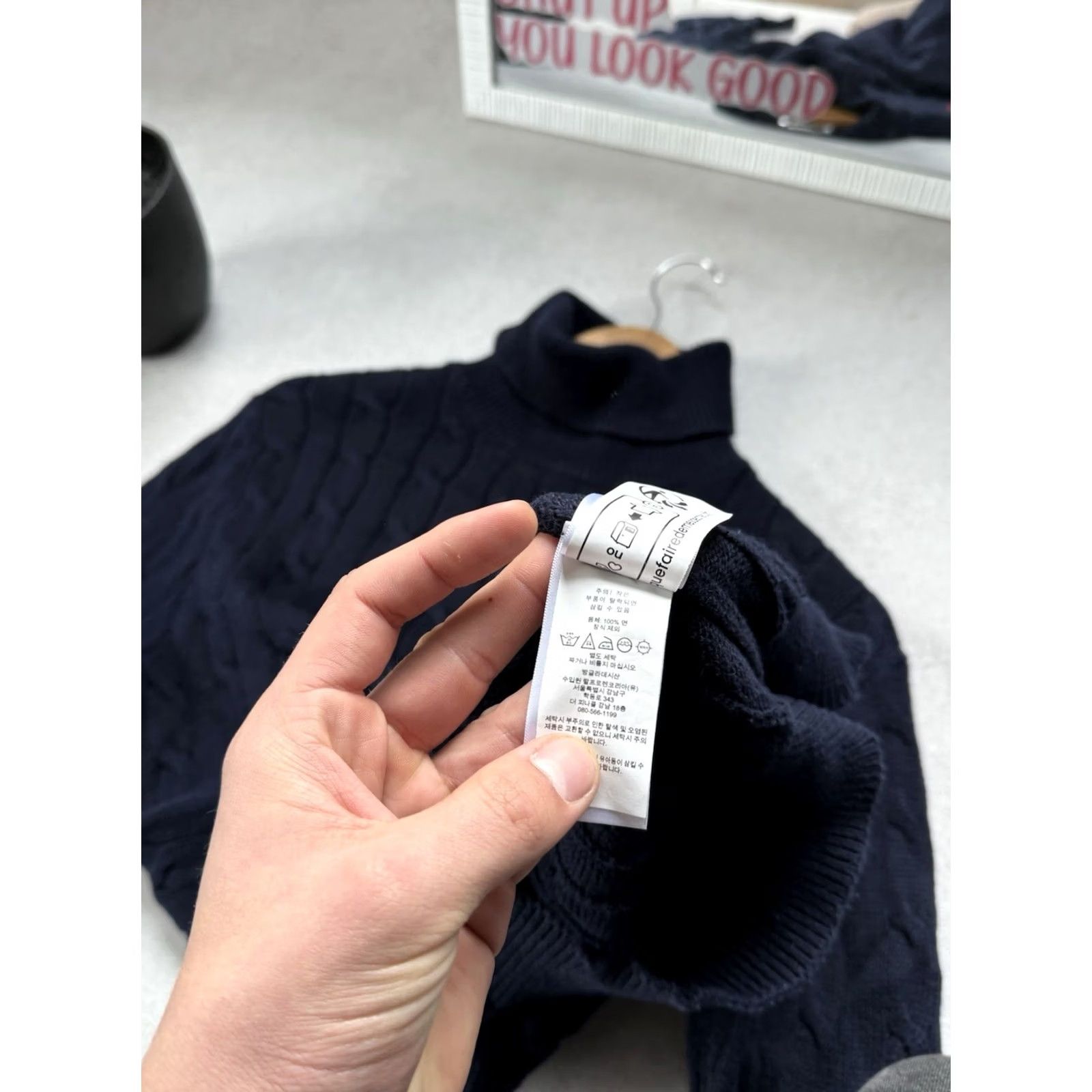 Polo Ralph Lauren Polo Ralph Lauren Sweater Turtleneck Blue Mens Pullover Knitted Old Money Size S Size US S / EU 44-46 / 1 - 7 Thumbnail