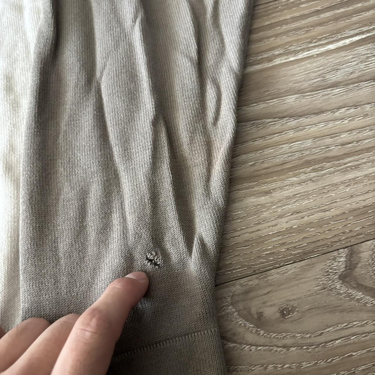 Japanese Brand Crazy Vintage Y2K/2000s Light Brown Striped Skater Essential Longsleeve! Size L Size US L / EU 52-54 / 3 - 3 Thumbnail