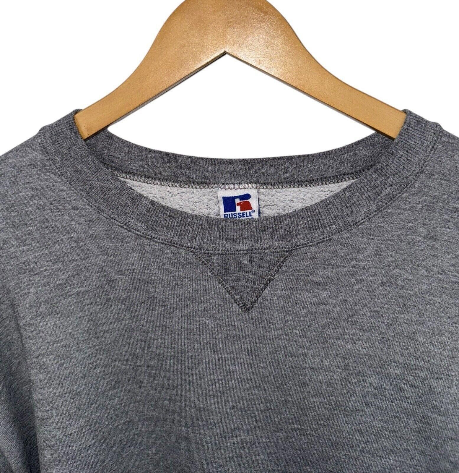 Russell Athletic Vintage Russell Athletic 90s Heather Grey USA Crewneck 2XL Size US 40 / EU 56 - 2 Thumbnail