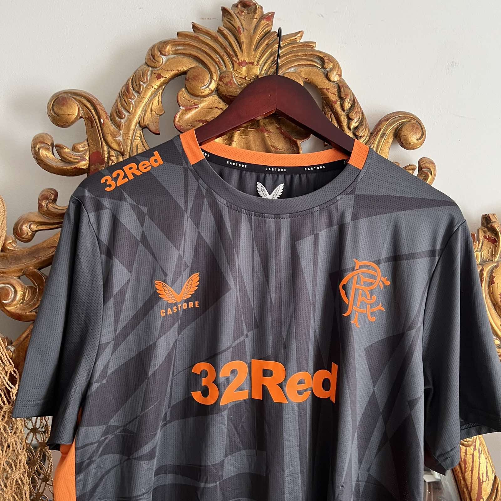 Castore Castore Rangers Football Soccer Jersey Blockcore Sz XL Size US XL / EU 56 / 4 - 3 Thumbnail