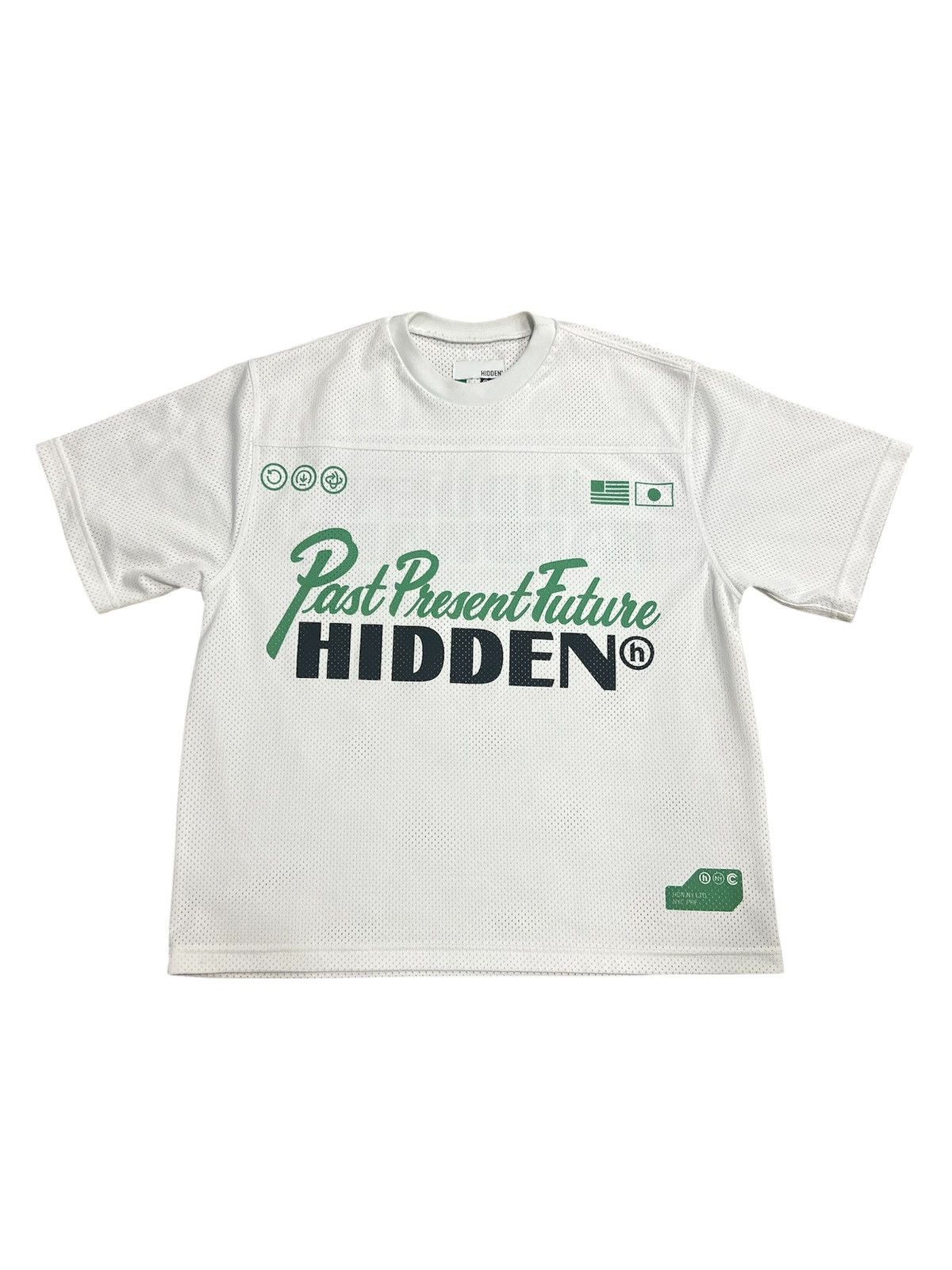 HIDDEN Hidden NY Past Present Future Jersey White Size US S / EU 44-46 / 1 - 1 Thumbnail