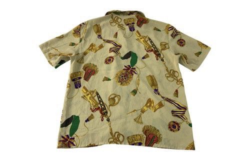 Japanese Brand 90s Memory Onward Baroque Art Button Up Shirt Size US L / EU 52-54 / 3 - 2 Thumbnail