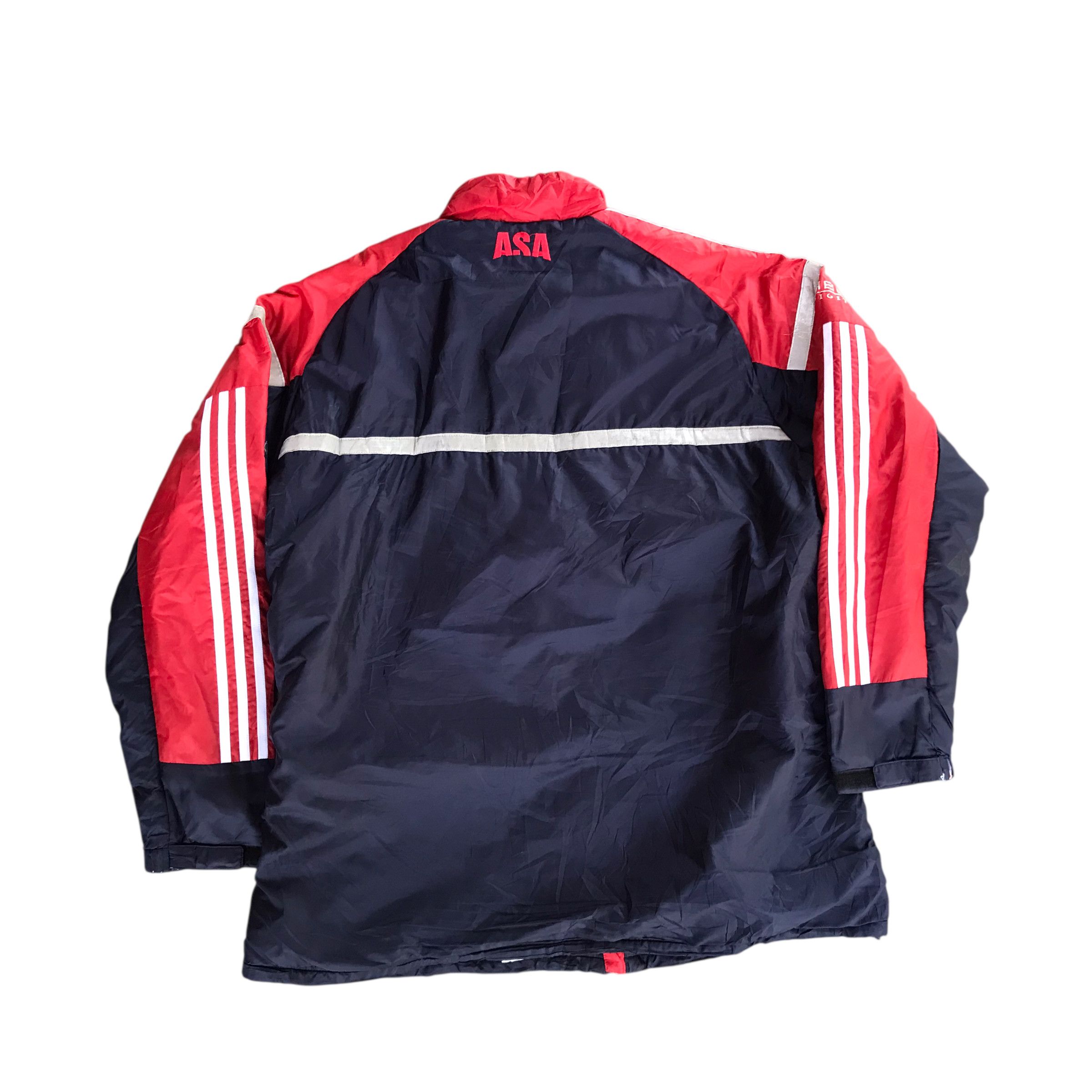 Adidas Vintage Adidas Kirin JFA puffer Jacket / Large Size Size US L / EU 52-54 / 3 - 5 Thumbnail