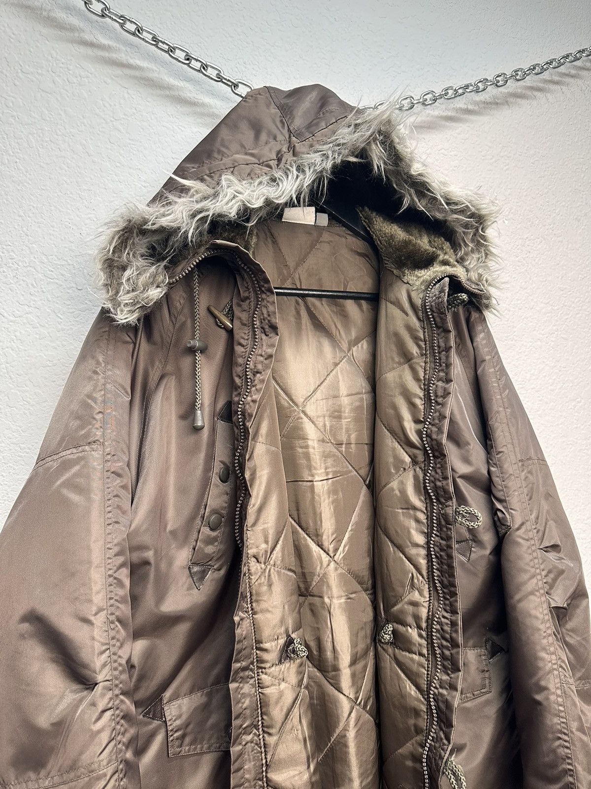 Issey Miyake WOW😻 Vintage Fur JACKET Mohair LGB HOODIE JAPAN CANADA GOOSE Size US XL / EU 56 / 4 - 7 Thumbnail