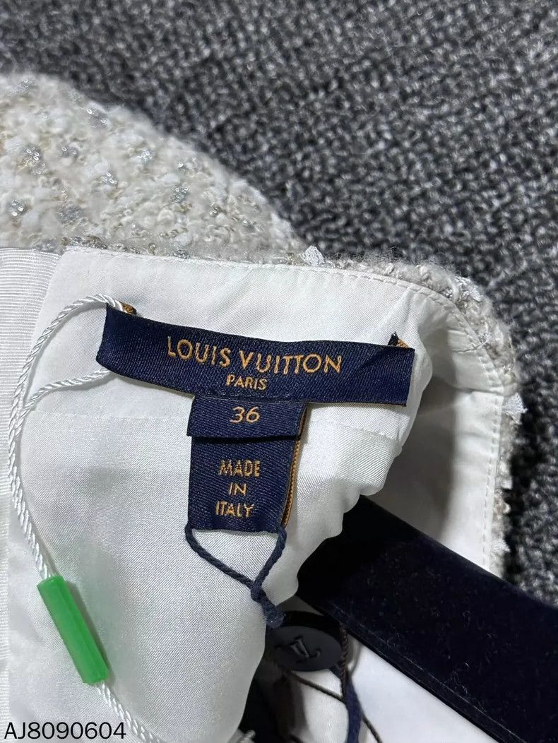 Louis Vuitton Louis Vuitton Tweed dress Size XS / US 0-2 / IT 36-38 - 3 Thumbnail