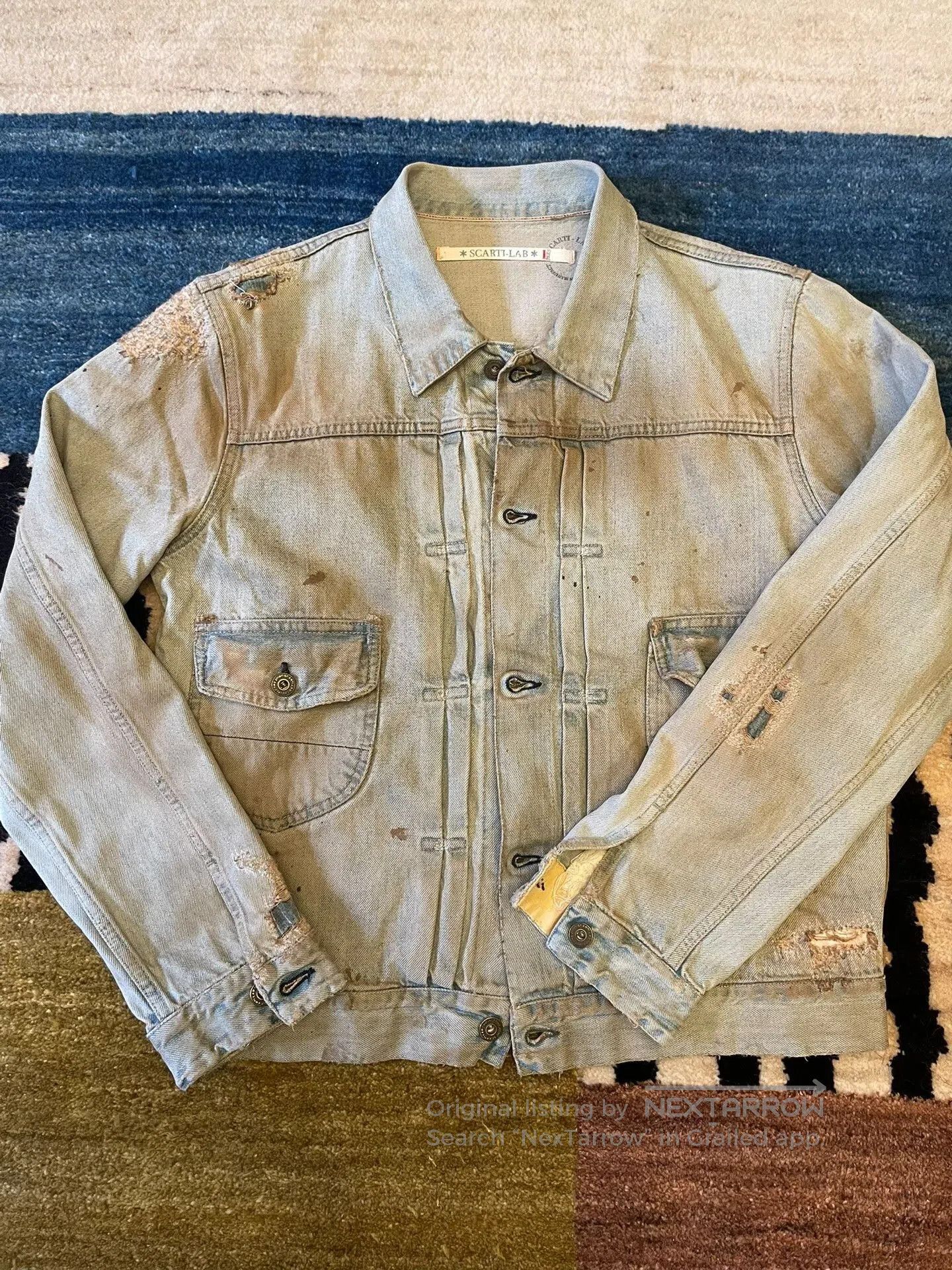 Scarti-Lab Scarti Lab Heavily Distressed Jacket. Size US L / EU 52-54 / 3 - 2 Thumbnail
