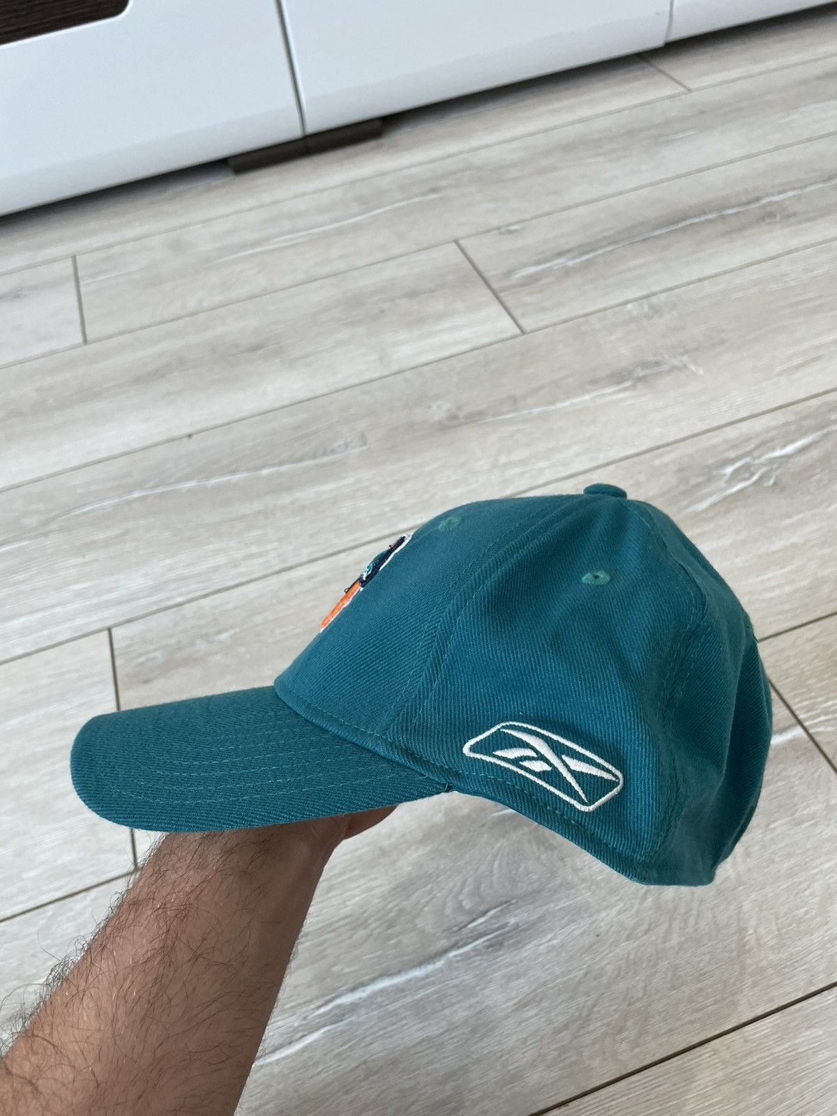 Reebok MIAMI DOLPHINS NFL Football Reebok Aqua Hat Baseball Cap Size ONE SIZE - 2 Thumbnail