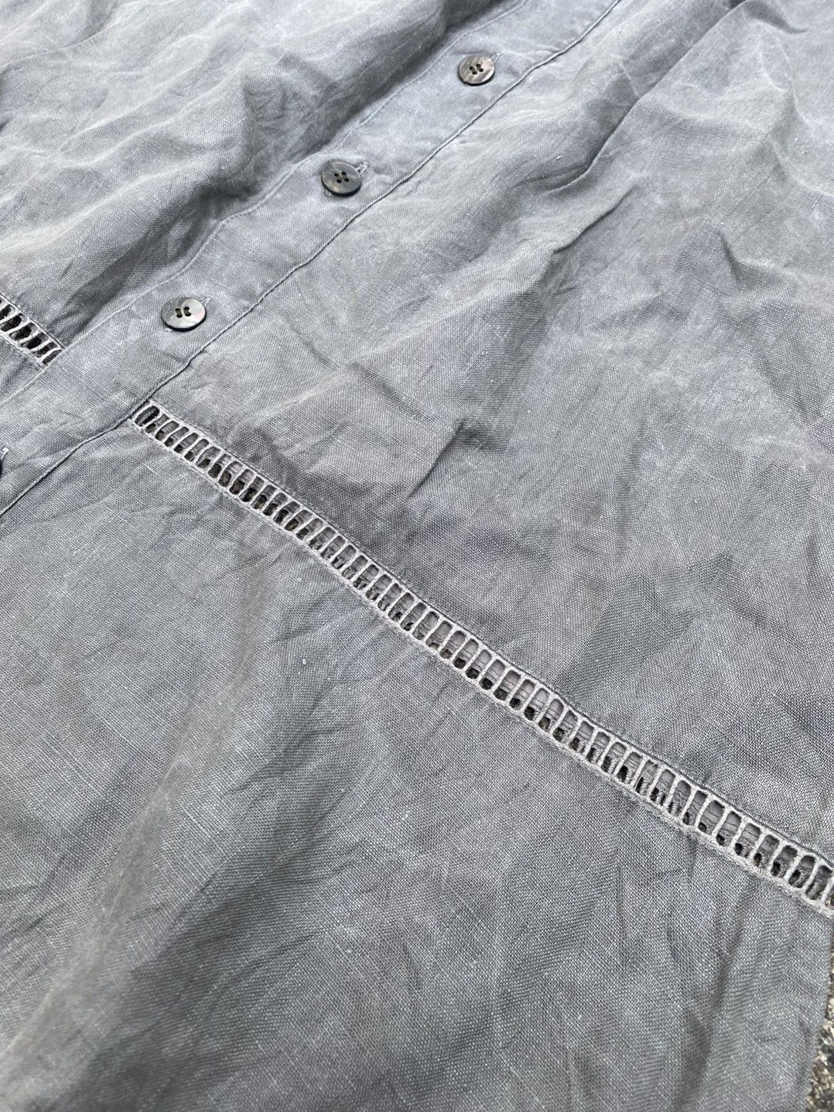Issey Miyake Vintage Plantation by Issey Miyake Laced Skirt Size 28" / US 6 / IT 42 - 3 Thumbnail