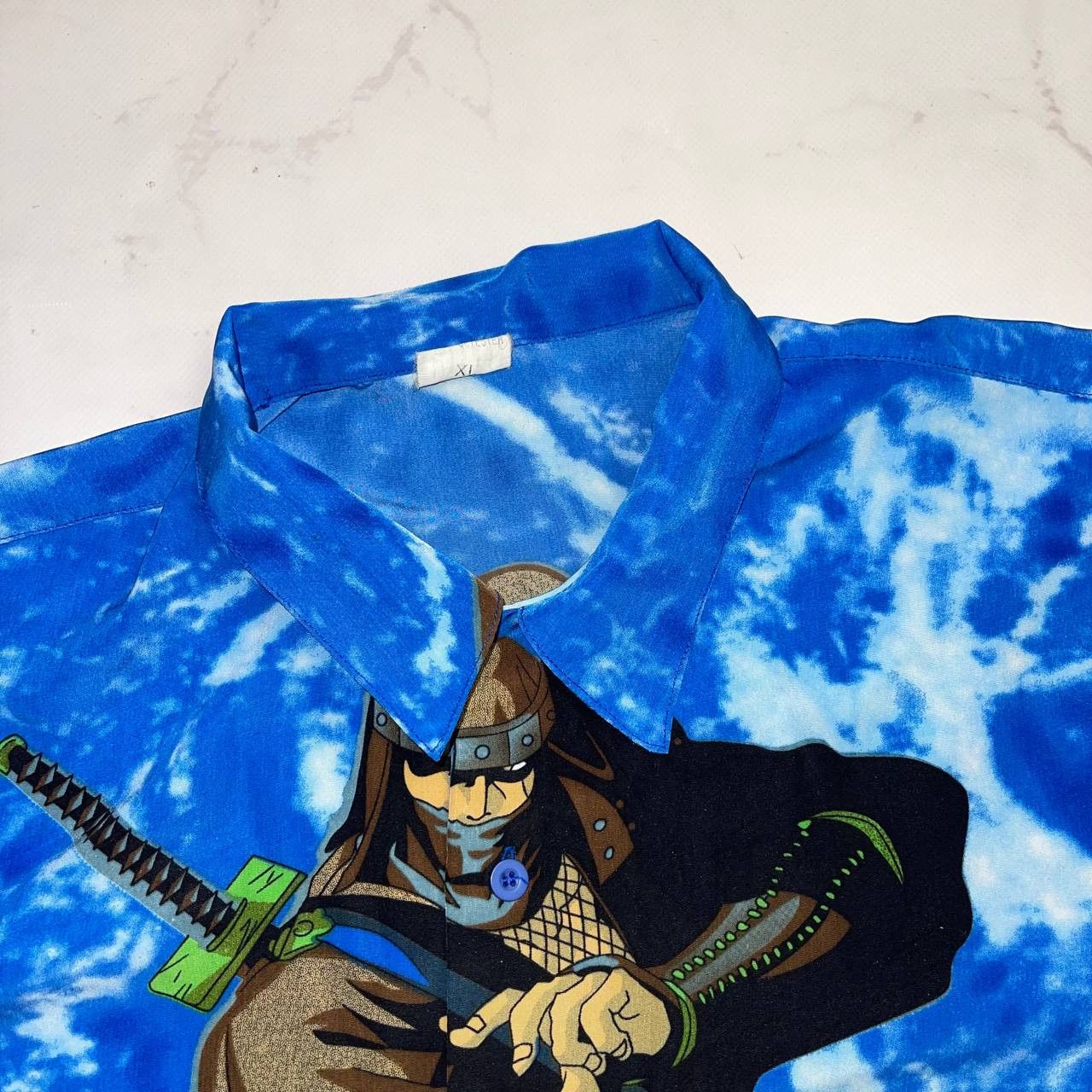 Vintage Vintage Anime Ninja Warrior Oversized Shirt - Akira, Ghost Size US XL / EU 56 / 4 - 8 Thumbnail