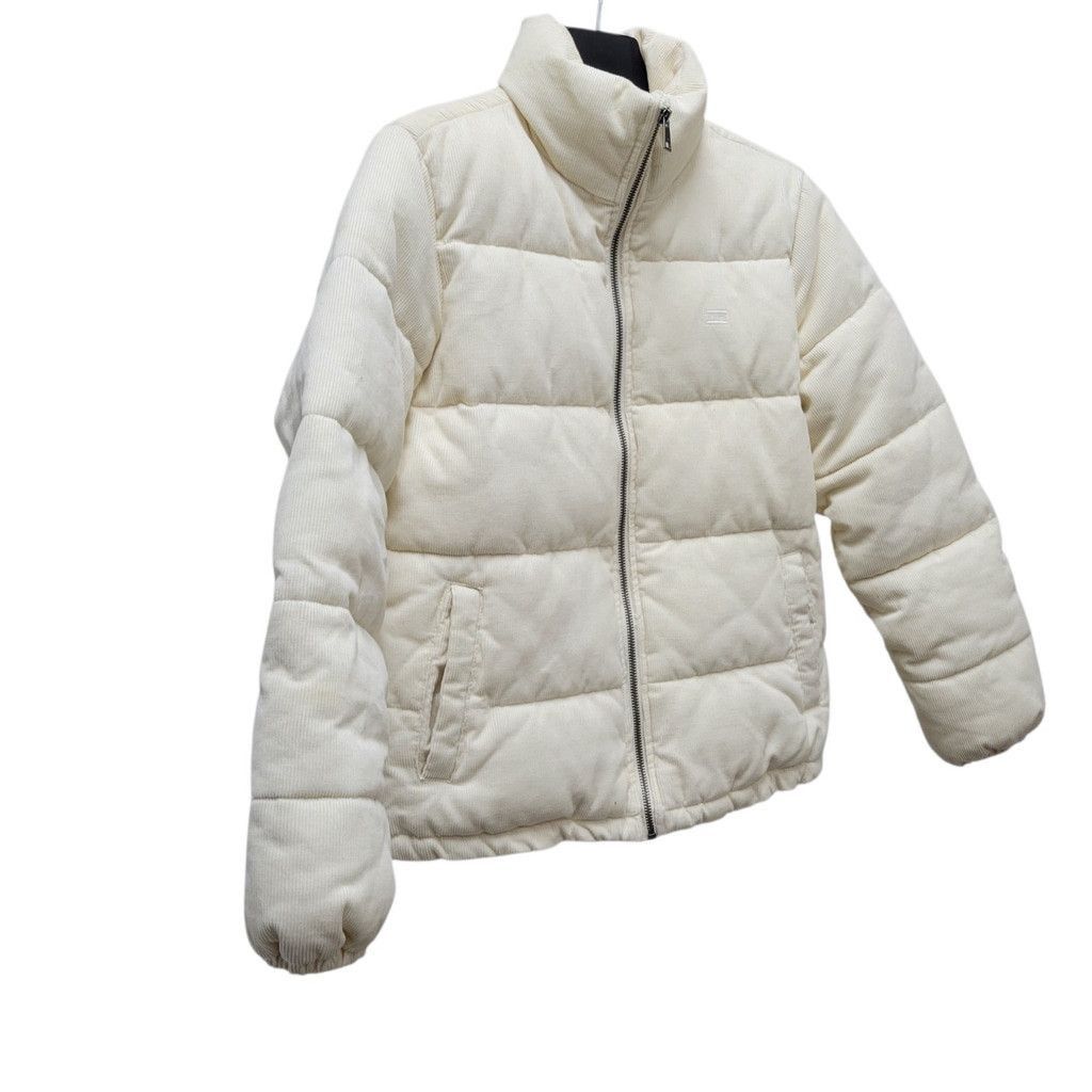 Levi's Levi's Women's High-Neck Full-Zip Corduroy Beige Jacket XS Size XS / US 0-2 / IT 36-38 - 4 Thumbnail