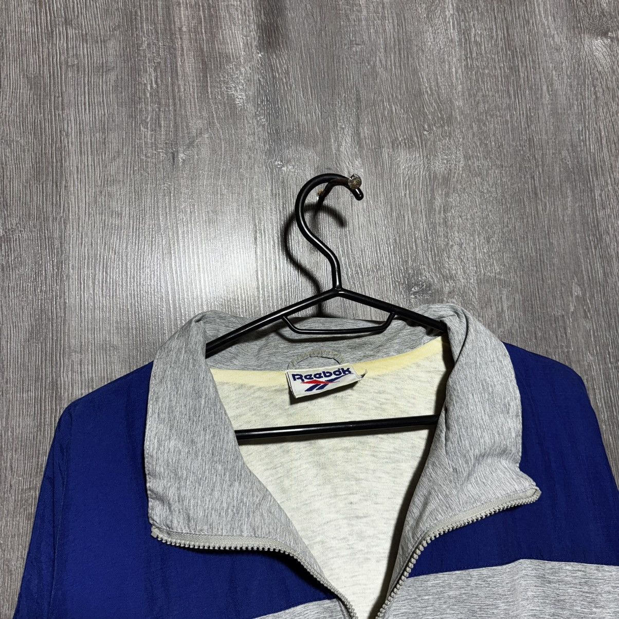 Reebok Vintage Reebok Logo Nylon Track Jacket Size Large 80s Size US L / EU 52-54 / 3 - 3 Thumbnail