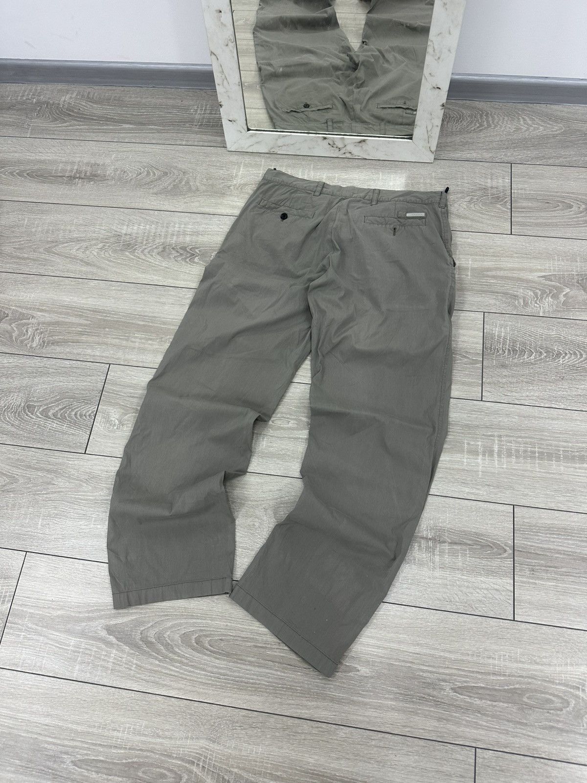 Prada Prada Nylon Pants Silver Tab Vintage Classic Fit Old Money Size US 32 / EU 48 - 3 Thumbnail