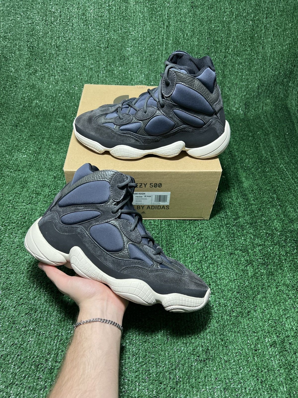 Yeezy 500 Slate Size 9 - www.ice4pros.com.br