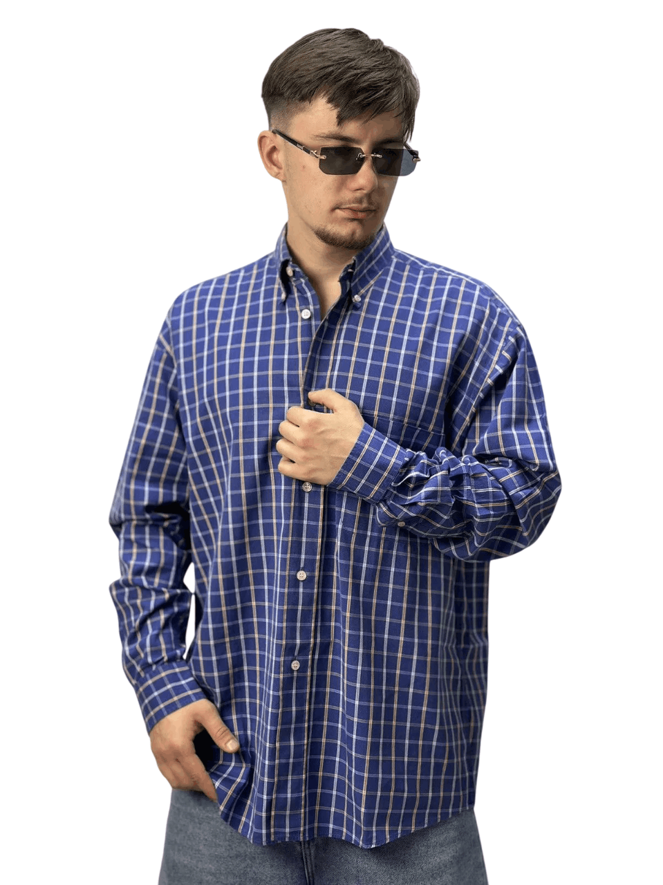 Christian Dior Monsieur Dior Monsieur vintage French luxury shirt Loro Size US XL / EU 56 / 4 - 1 Thumbnail