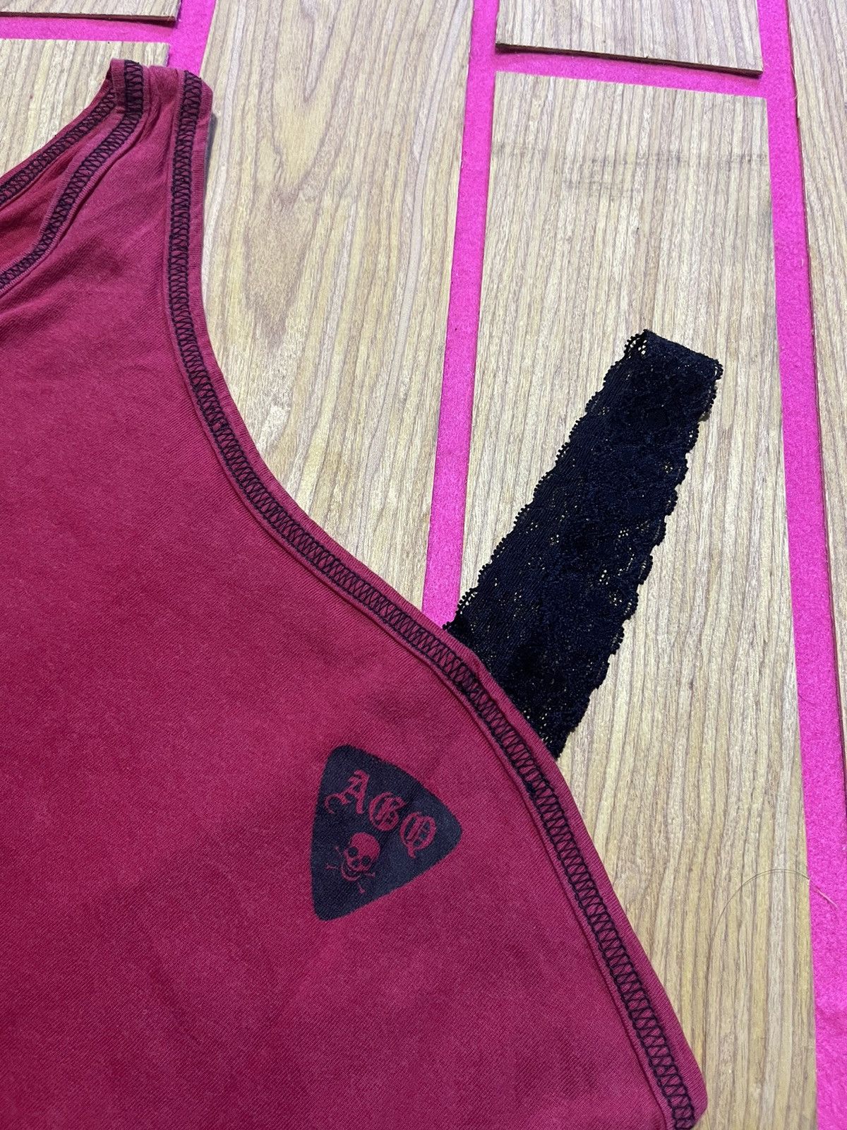 If Six Was Nine Y2K TANK TOP ALGON QUINS punk ifsix style Size S / US 4 / IT 40 - 4 Thumbnail