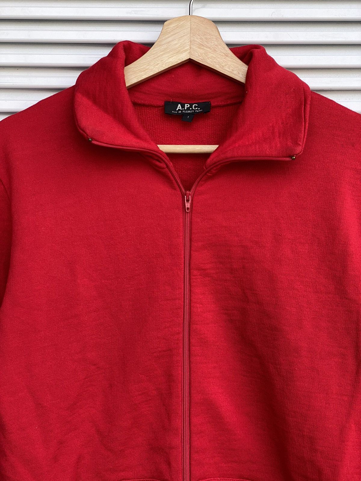 A.P.C. × Vintage Vintage APC Red Sweater / Stone Travis Scott Island Size US M / EU 48-50 / 2 - 2 Thumbnail