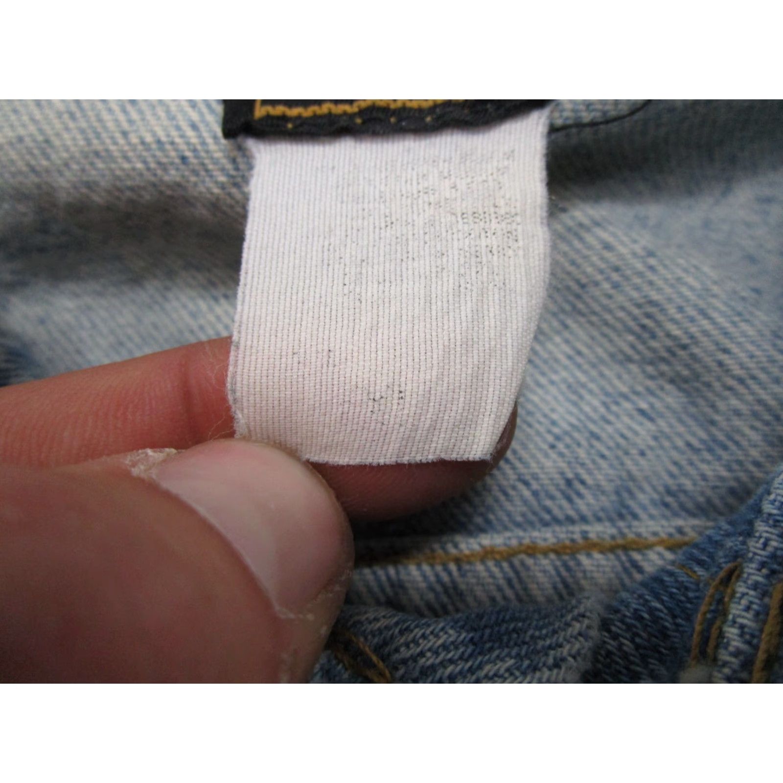 Lee VINTAGE Lee Denim Jean Jacket Mens 80s PATD 153438 USA MADE Trucker Size US 38 / EU 54 - 3 Thumbnail