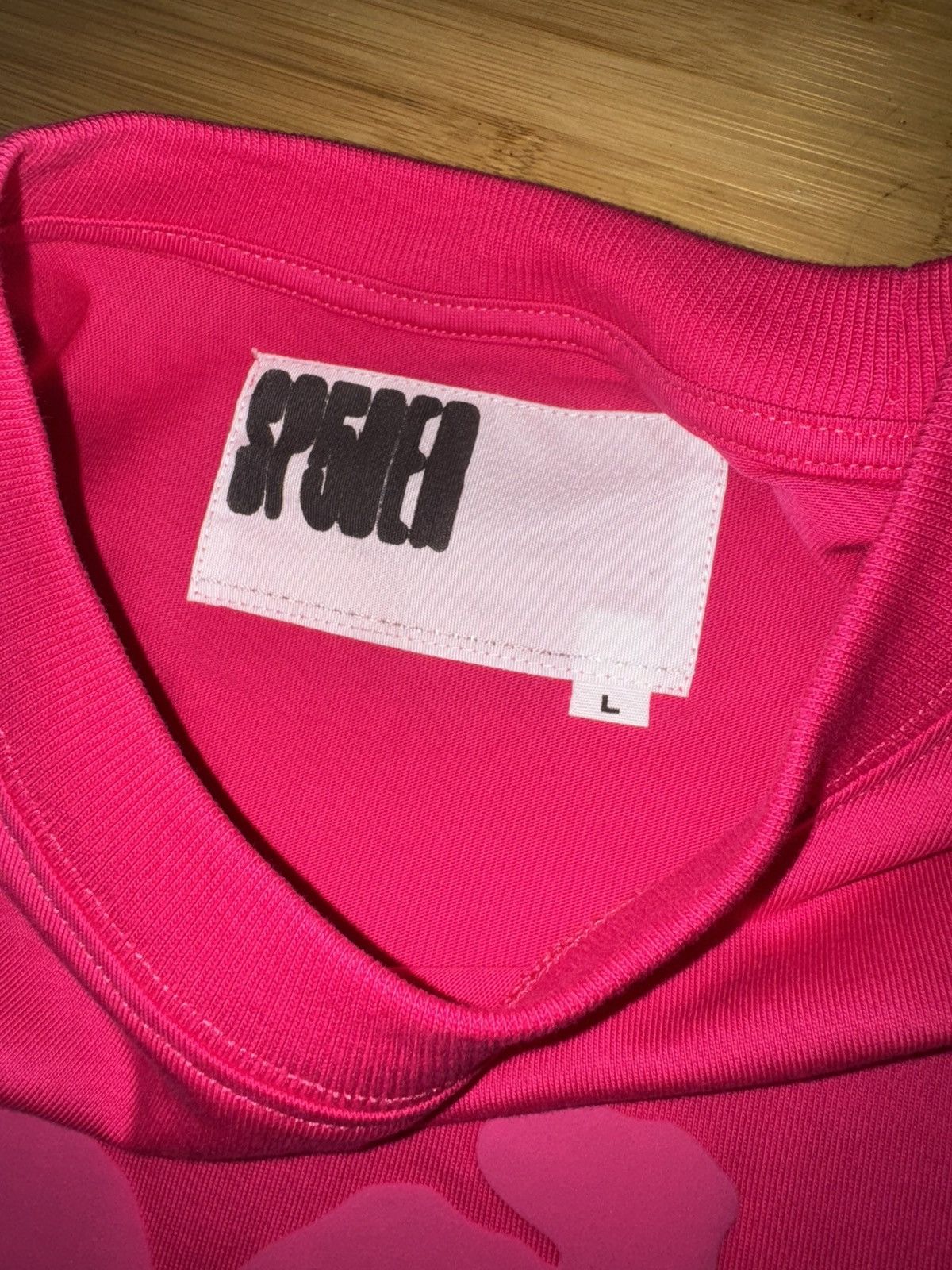 Sp5der Sp5der Beluga Longsleeve Pink FW25 - US- Size Large Size US L / EU 52-54 / 3 - 12 Thumbnail