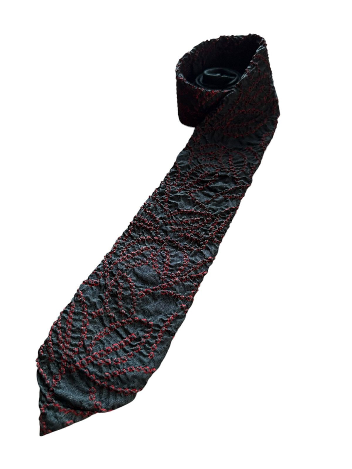 Other Crimson Embers – Korean Vintage Shibori Tie Size ONE SIZE - 3 Thumbnail