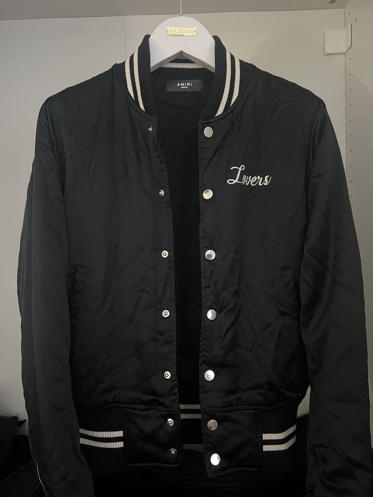 Amiri Amiri Silk Lovers Bomber Jacket Size US S / EU 44-46 / 1 - 1 Thumbnail