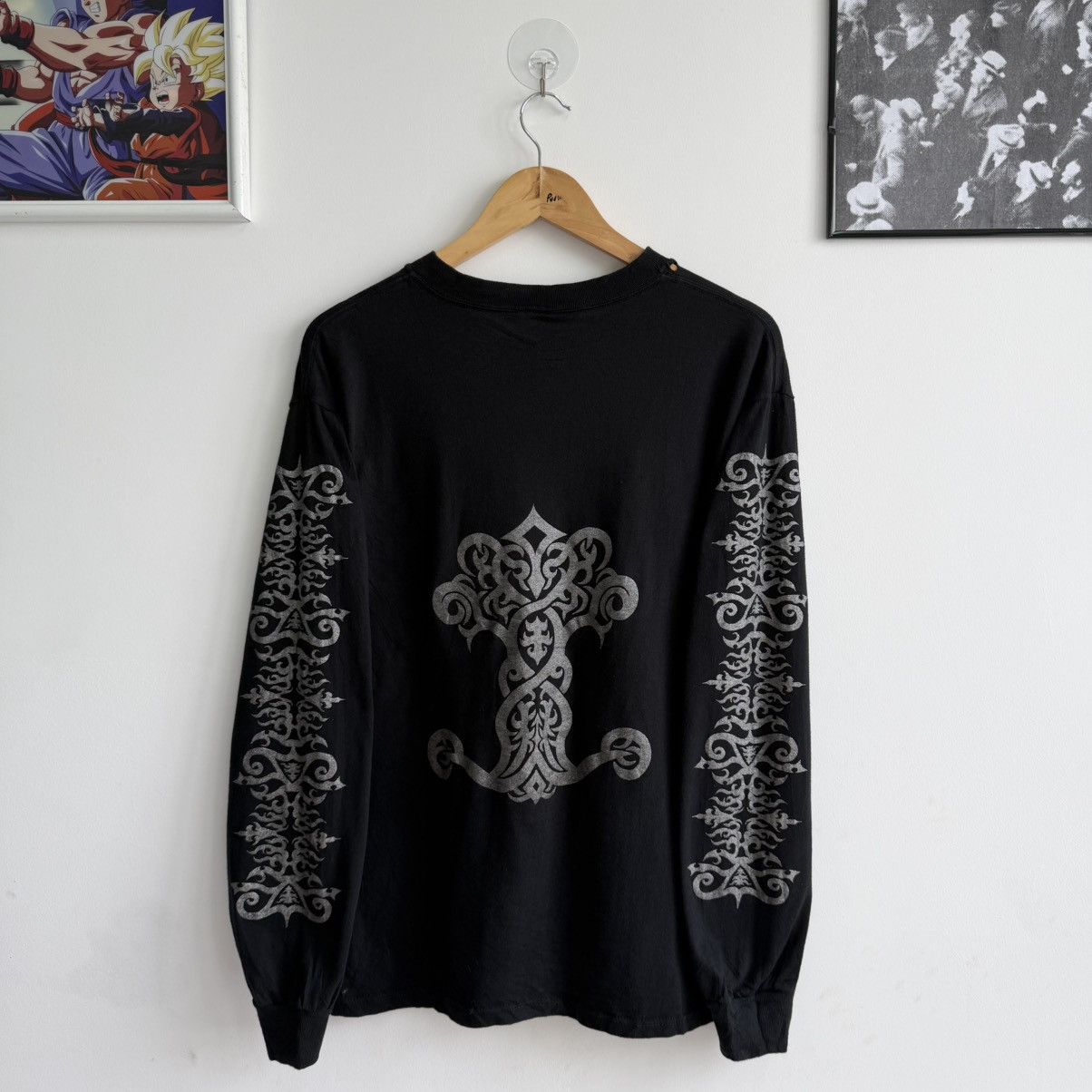 Unsound Rags Vintage Thrashed Noomoon Tribal Pattern Tee Shirt Size US M / EU 48-50 / 2 - 2 Thumbnail